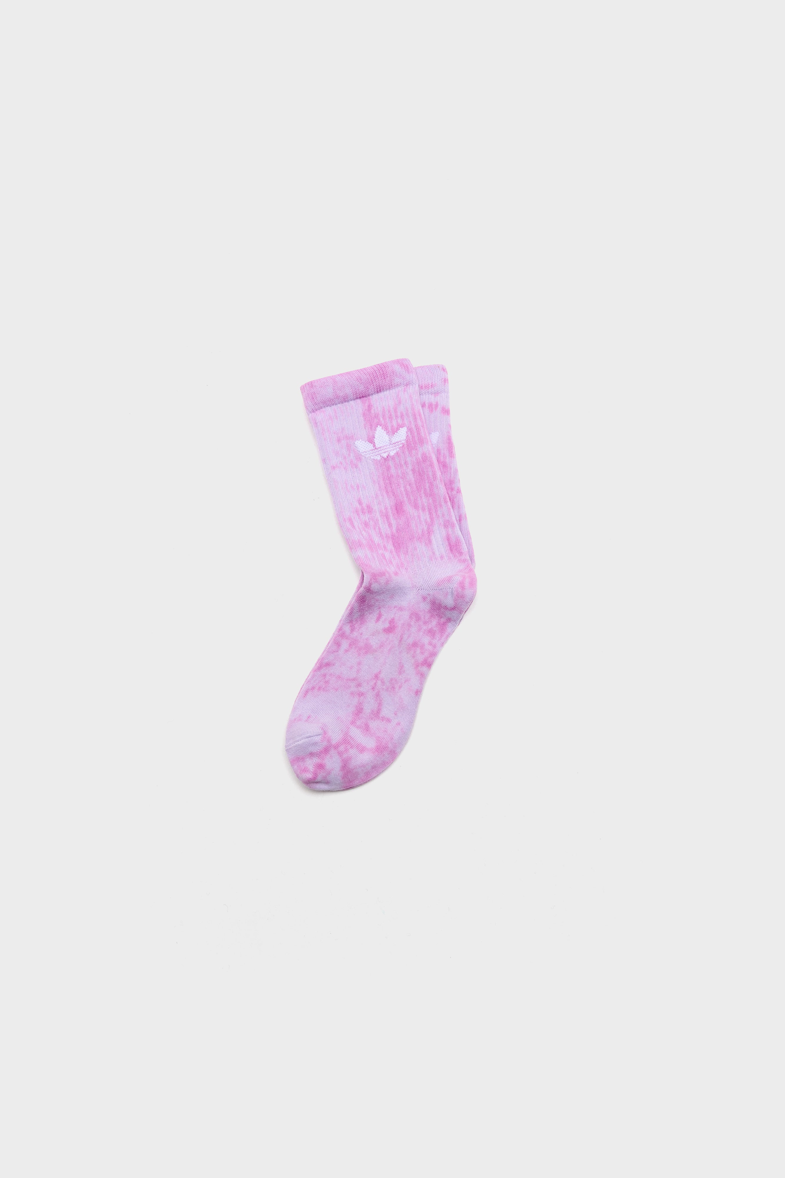 Tye Dye Crew Socks for Women (261 / W / PINK)