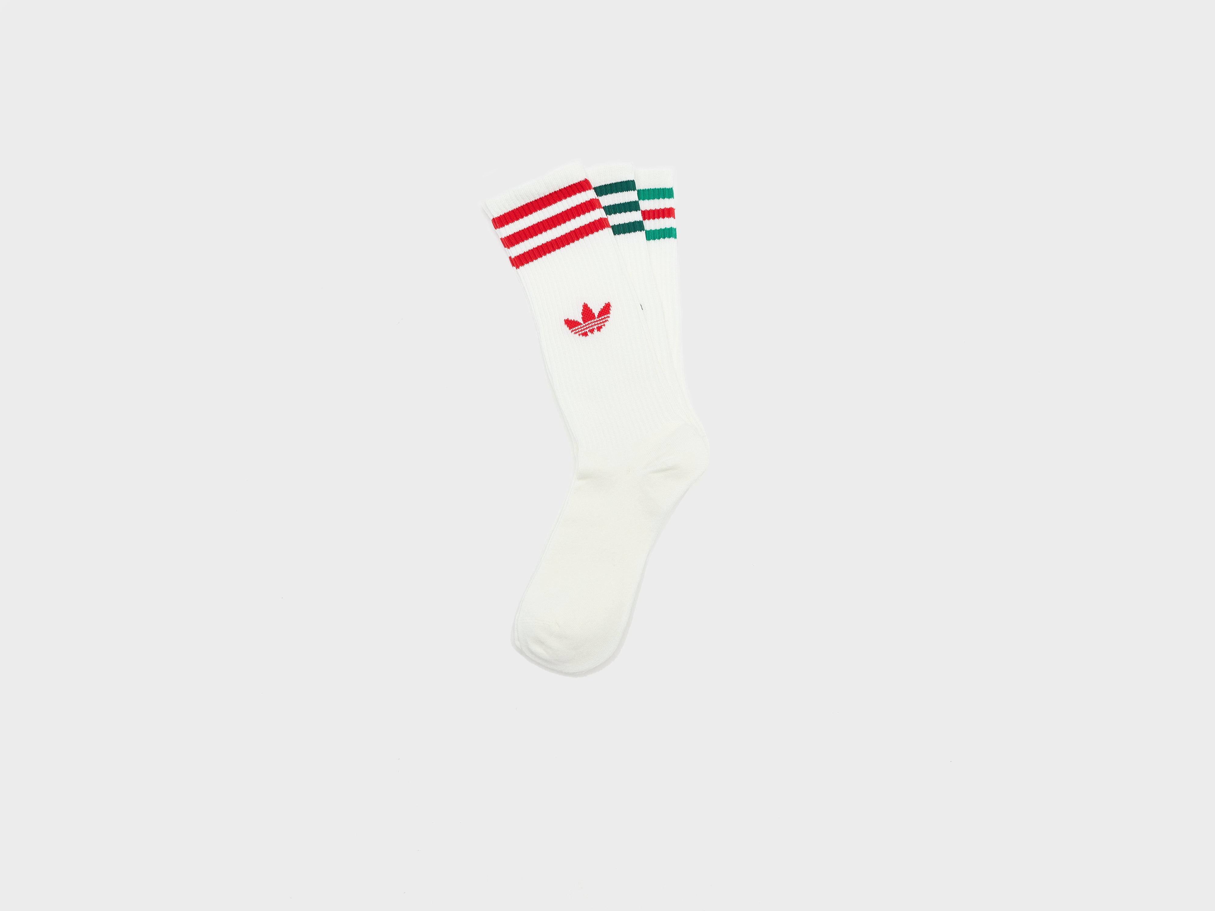 Chaussettes Montantes 3 Bandes pour Homme (261 / M / MULTICOLOR)