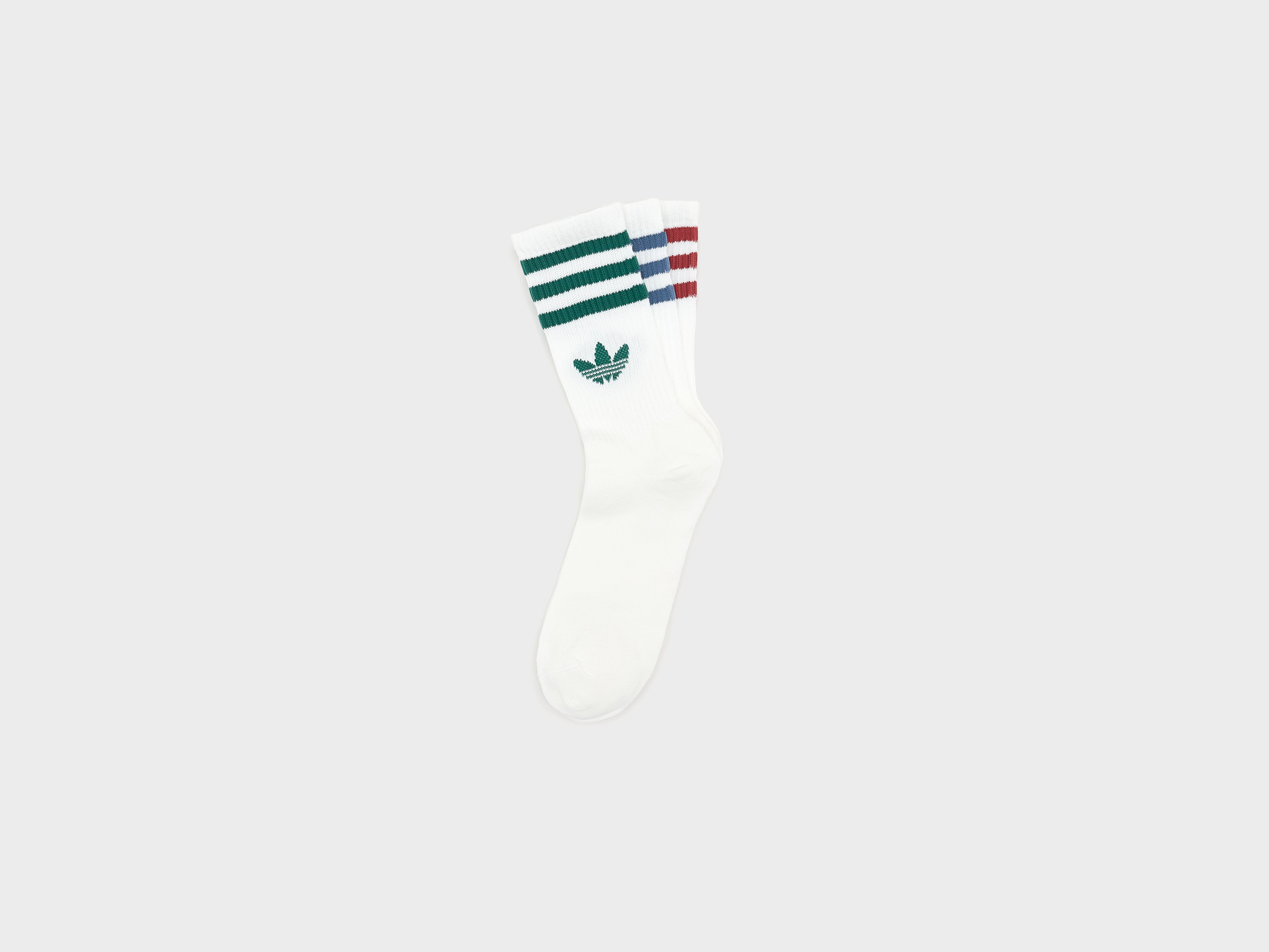 Mid Cut Crew Socks for Women (261 / W / MULTICOLOR)