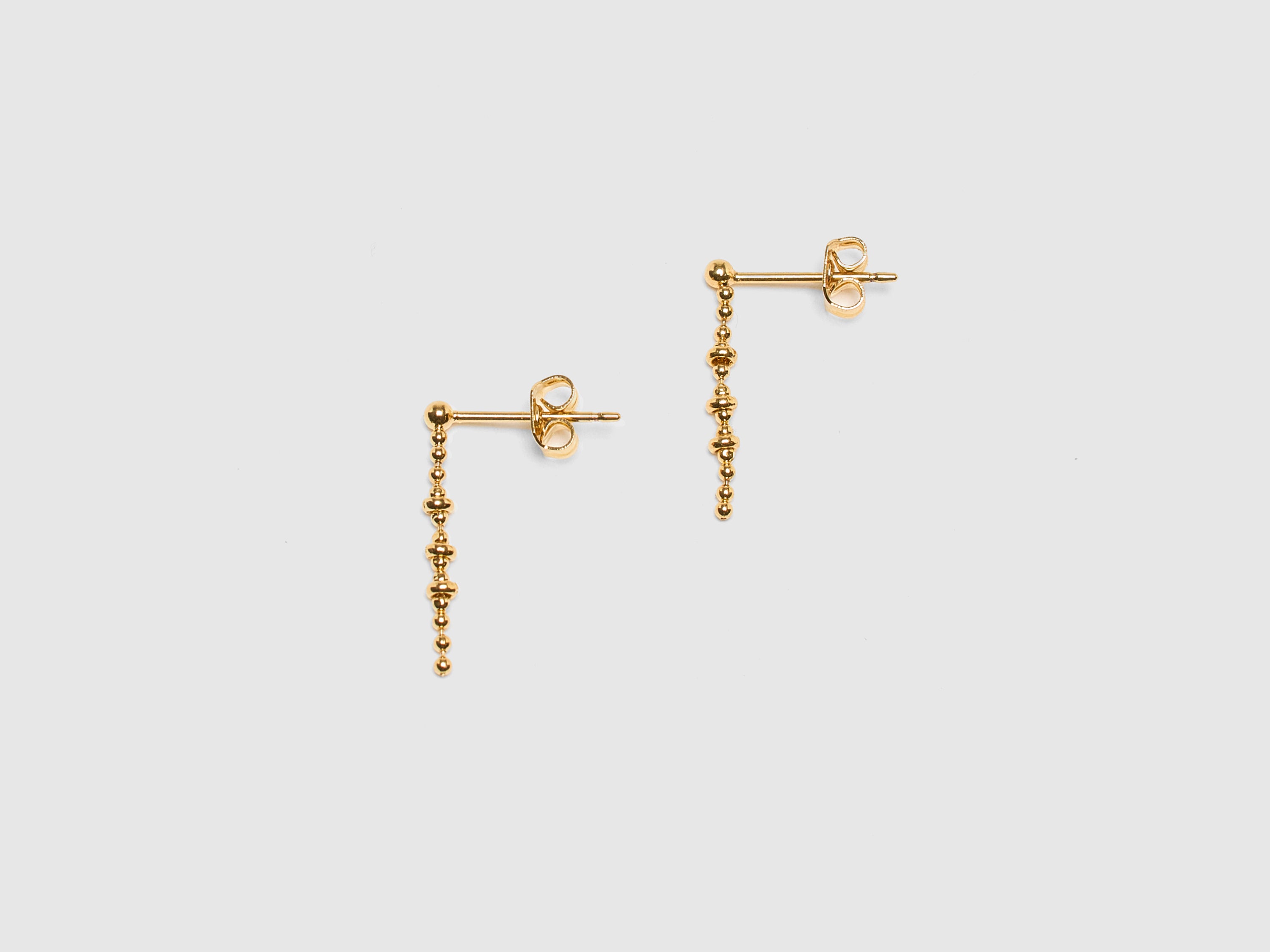 Océane Stud Earrings (242 / W / GOLD)