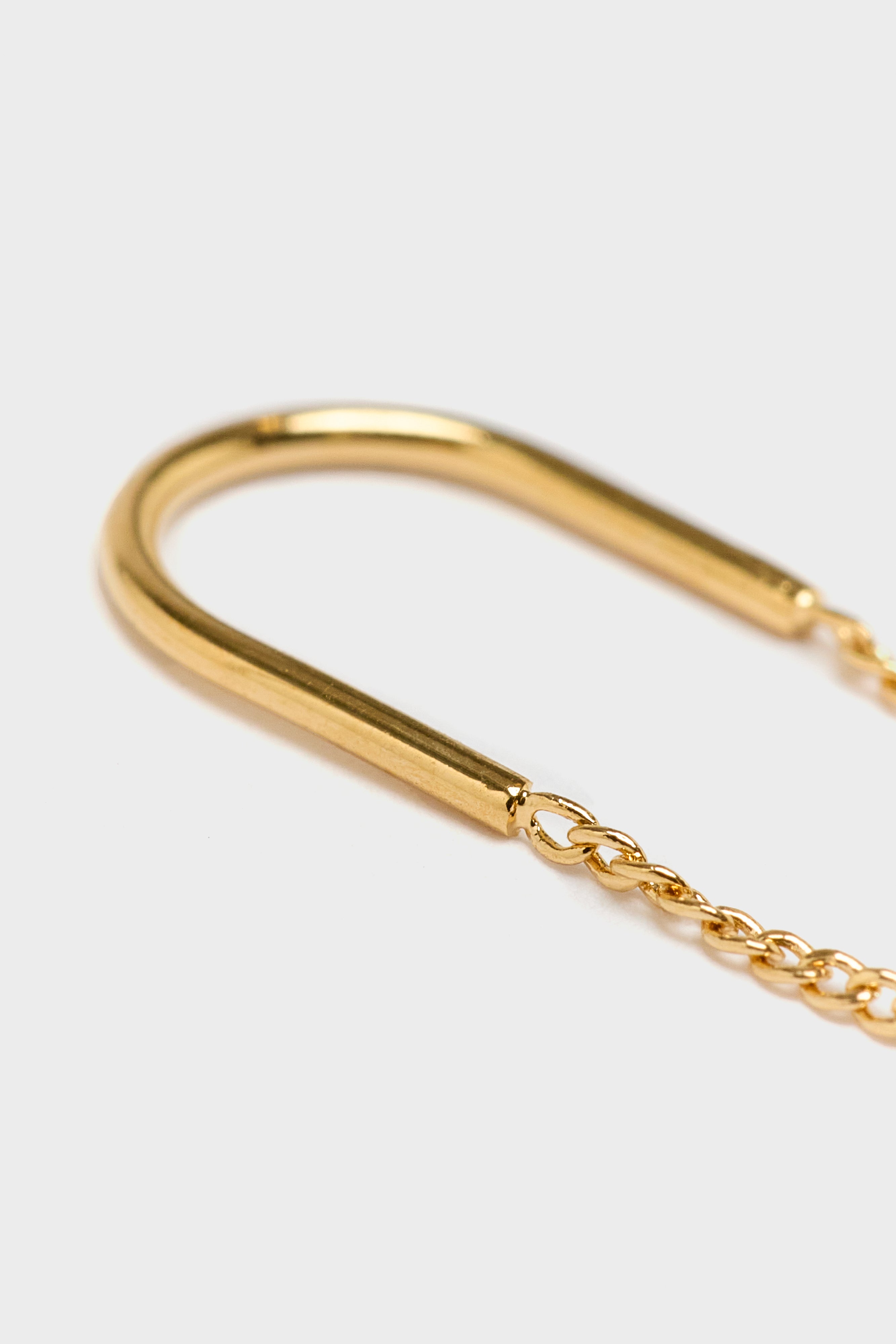Adèle Double Chain Earrings (251 / W / GOLD)