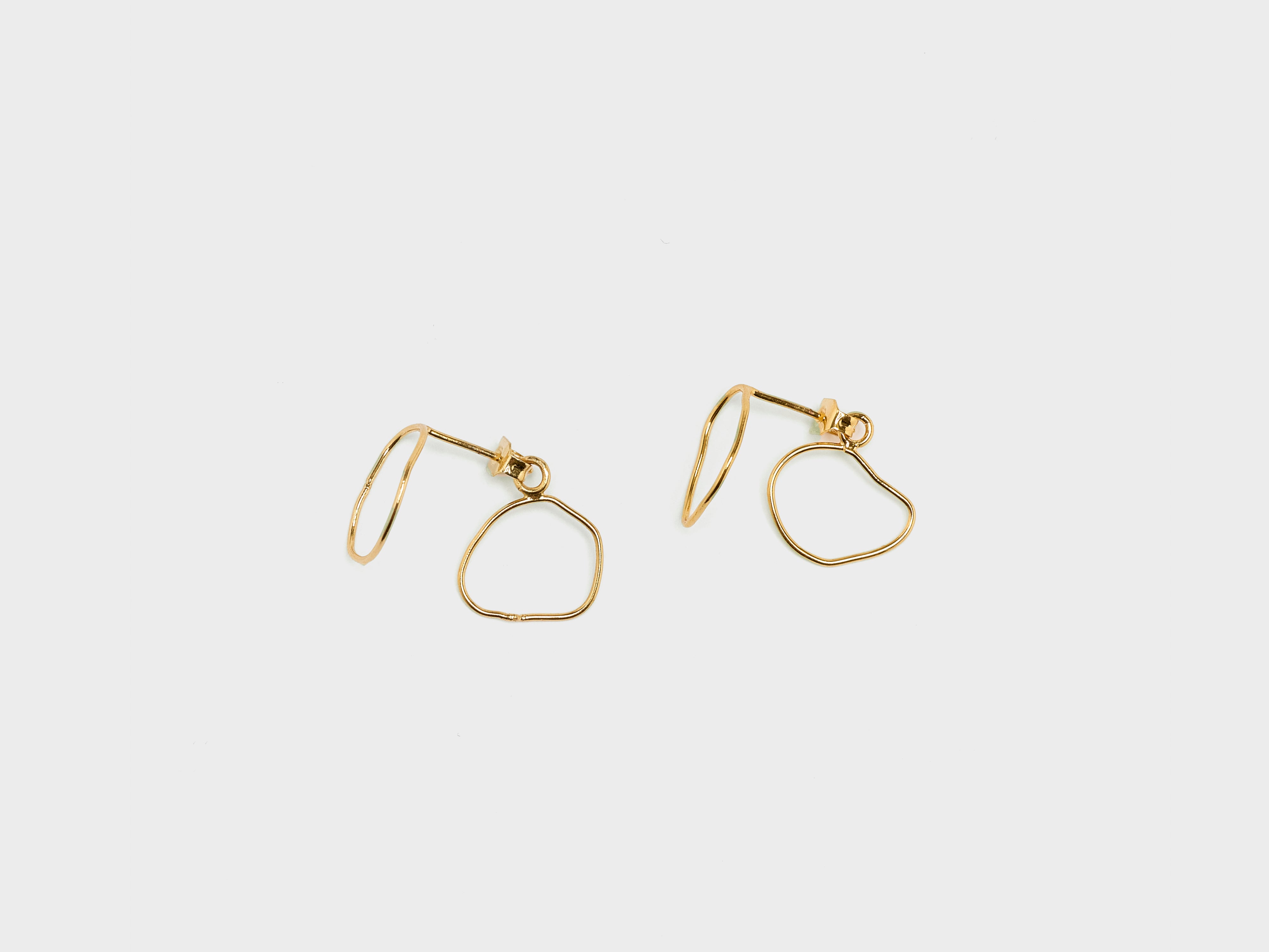 Capucine Hoop Ear cuffs (251 / W / GOLD)