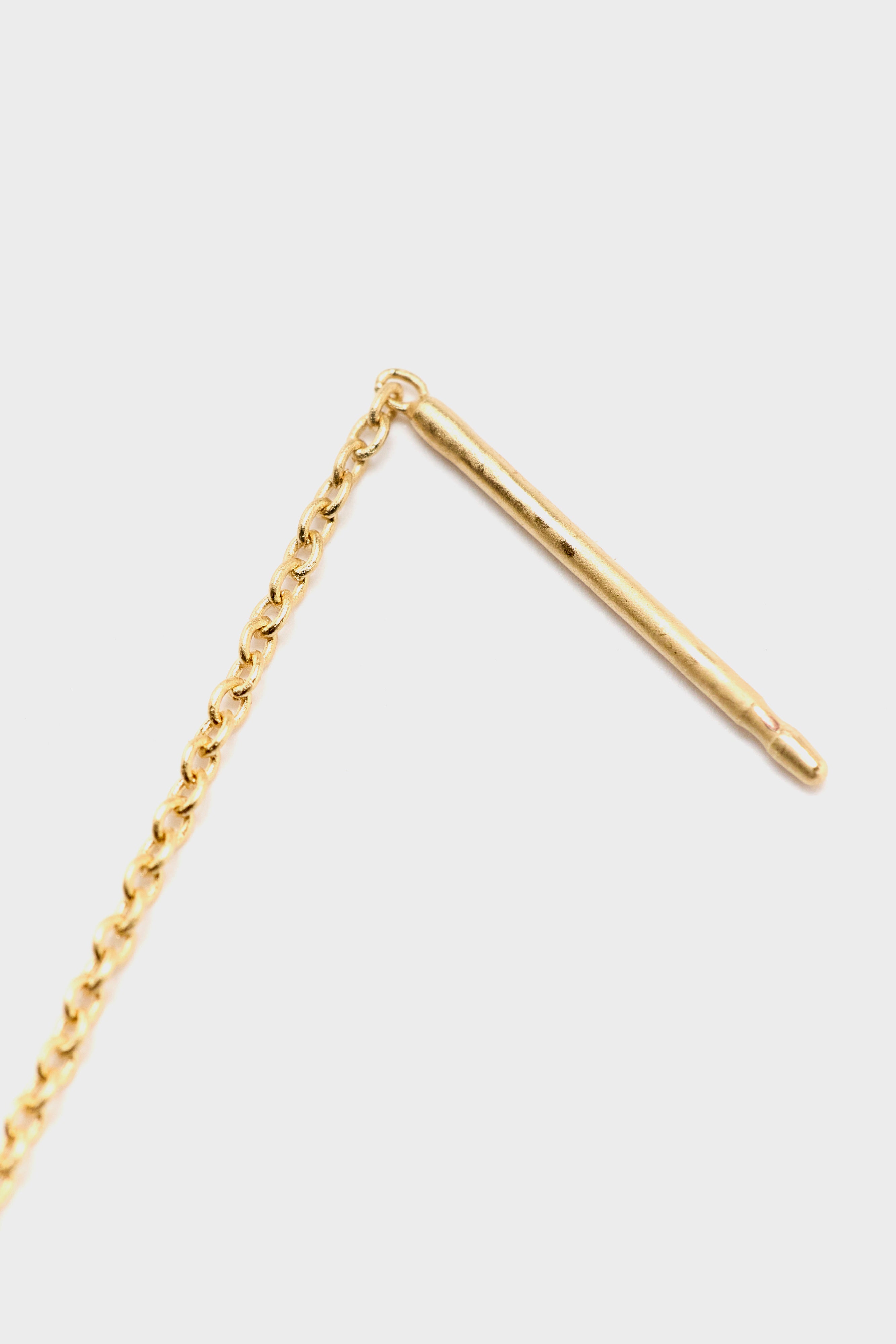 Songe Adjustable Chain Earrings (252 / W / GOLD)