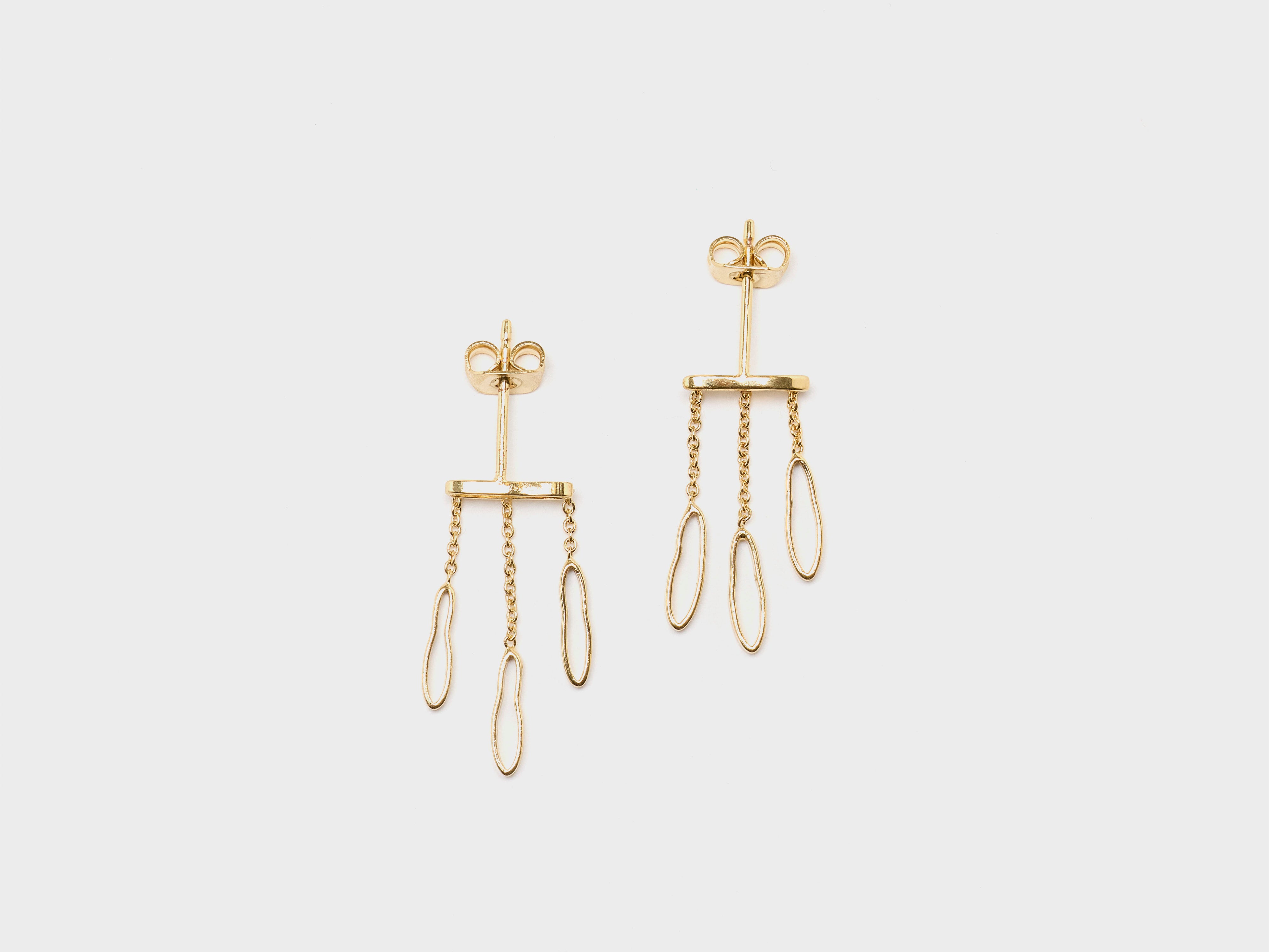 Songe Large Earrings (252 / W / GOLD)