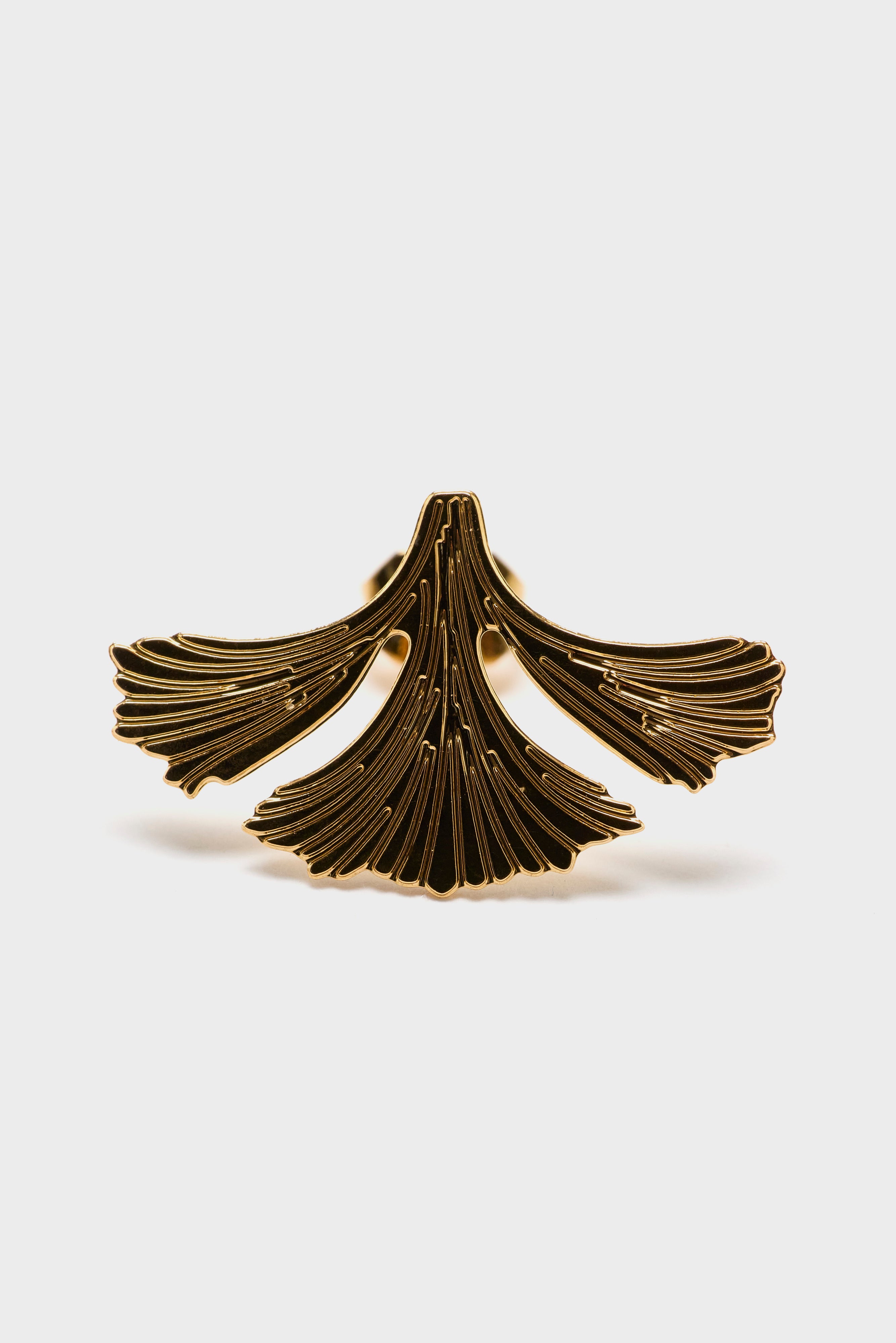Inès Stud Earrings (252 / W / GOLD)