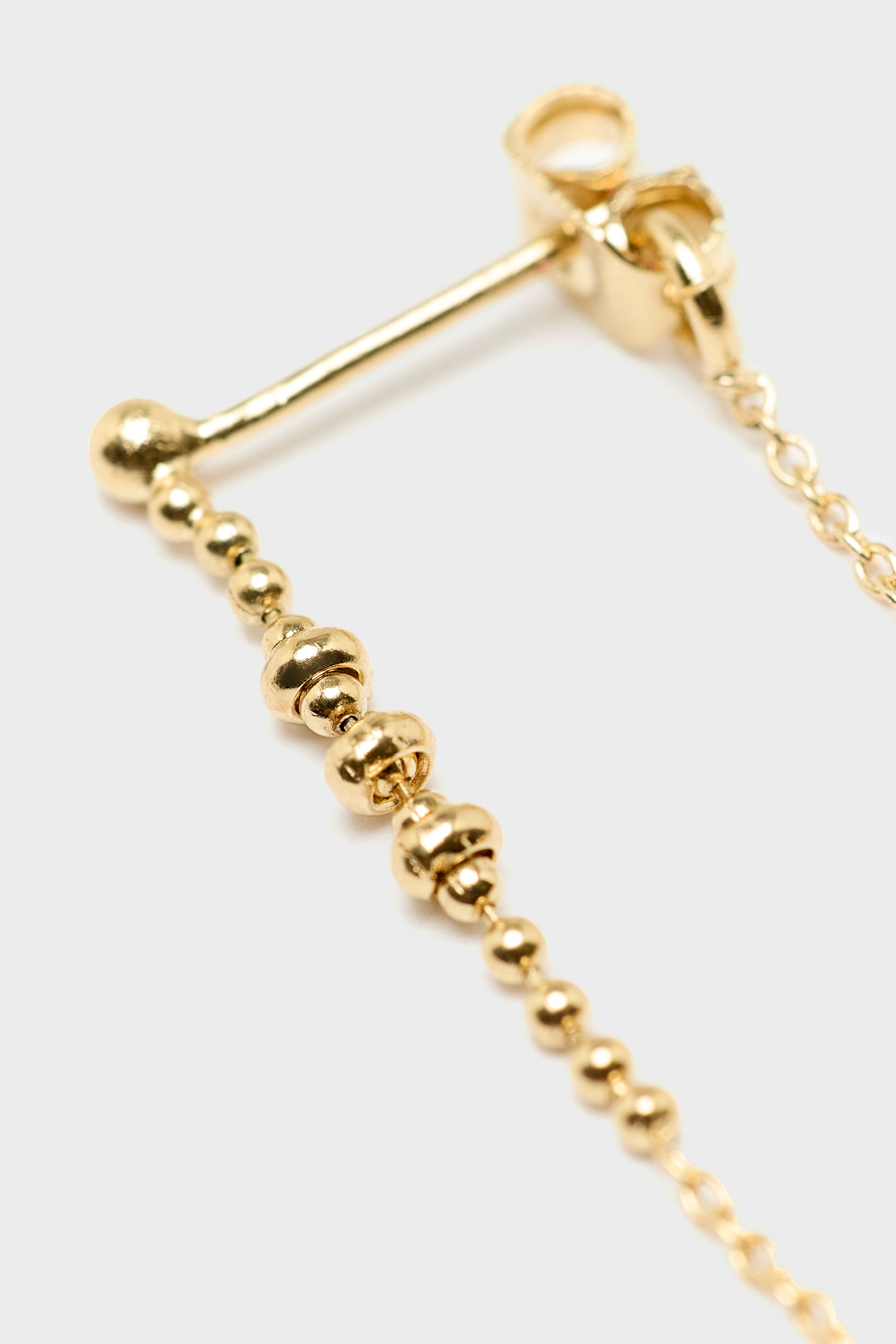 Boucles d'oreilles Chaîne Oceane (261 / W / GOLD)