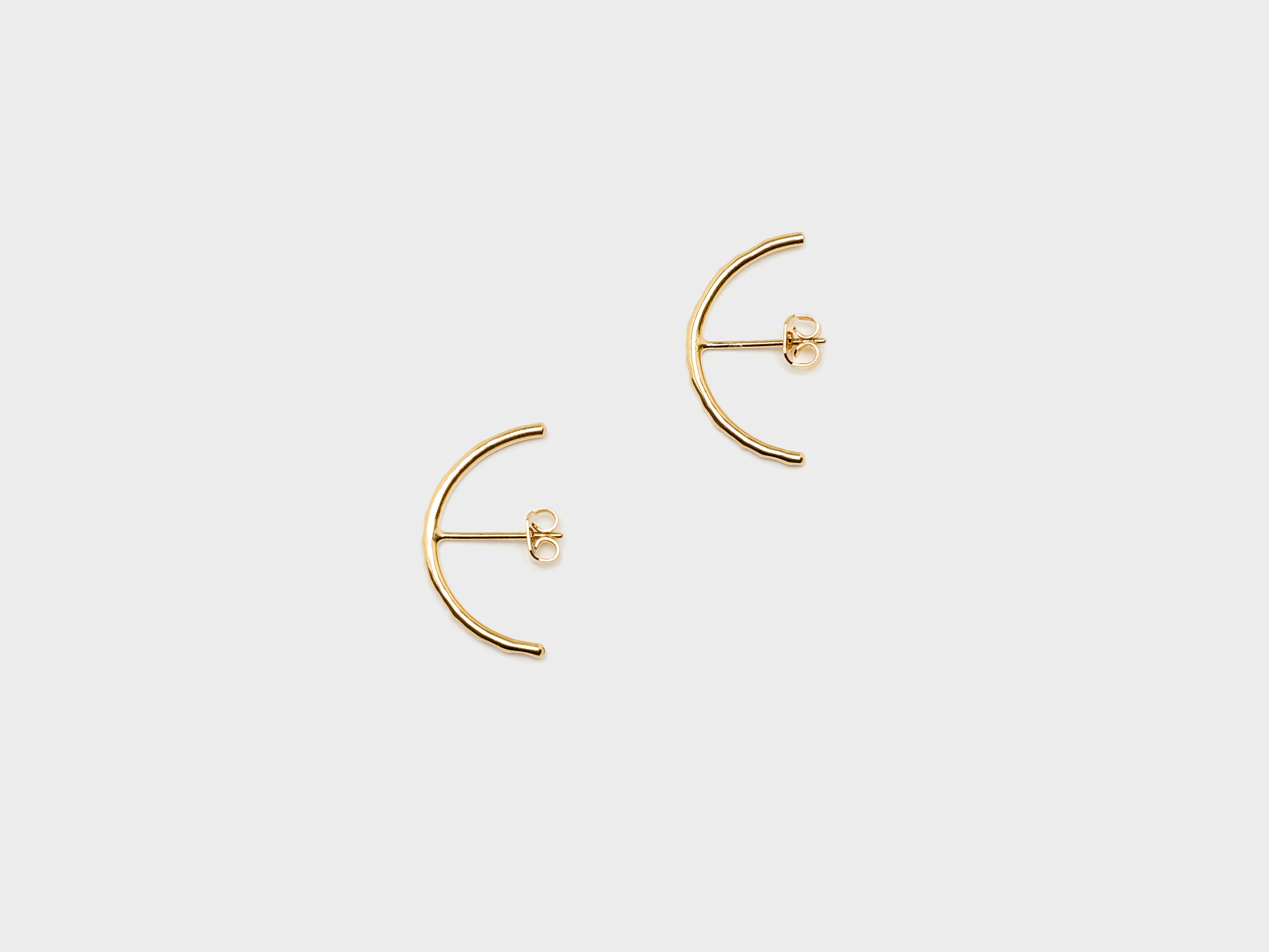 Illusion Stud Earrings (261 / W / GOLD)