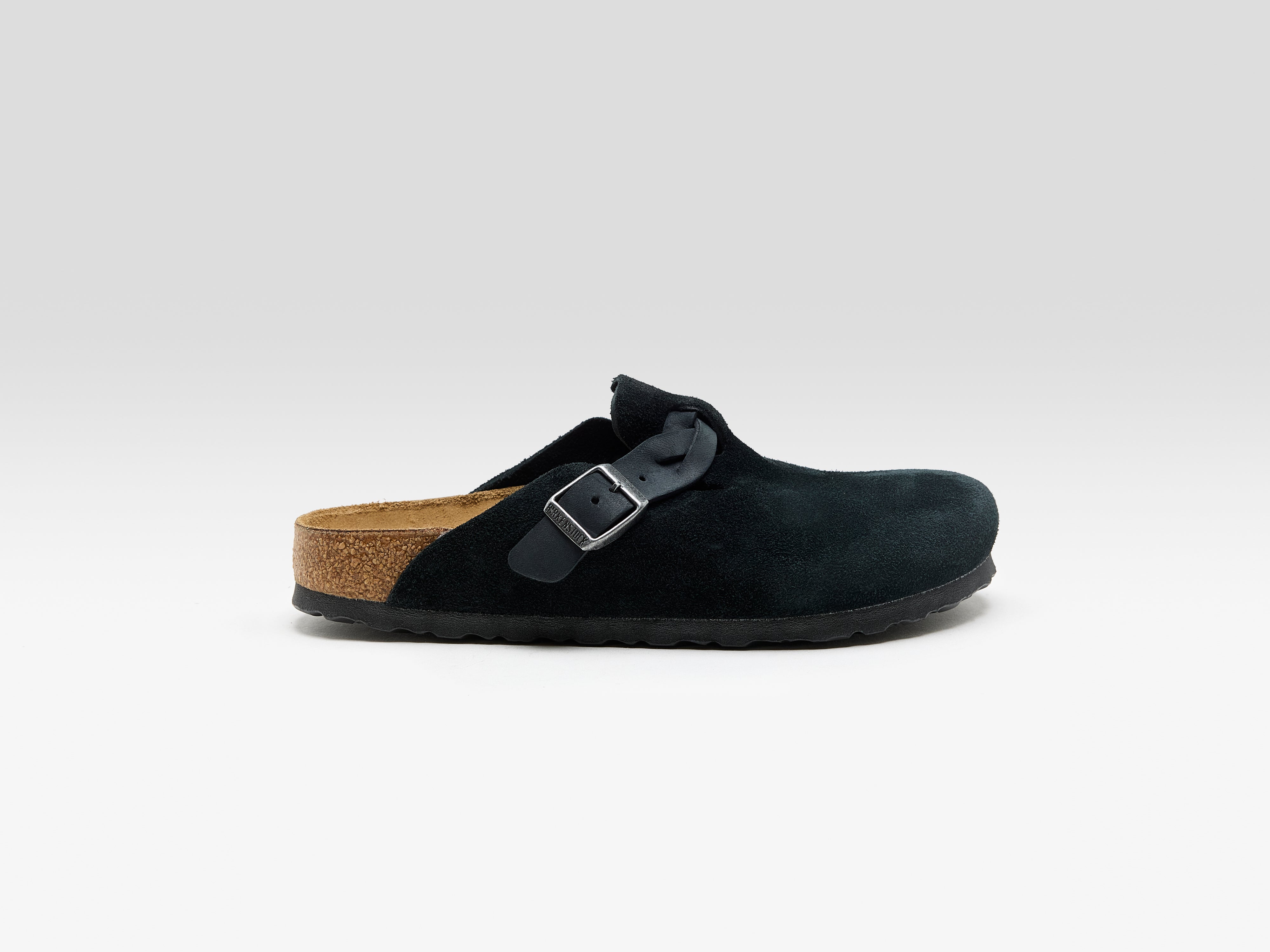 Boston Braided Suede for Women (261 / W / BLACK)