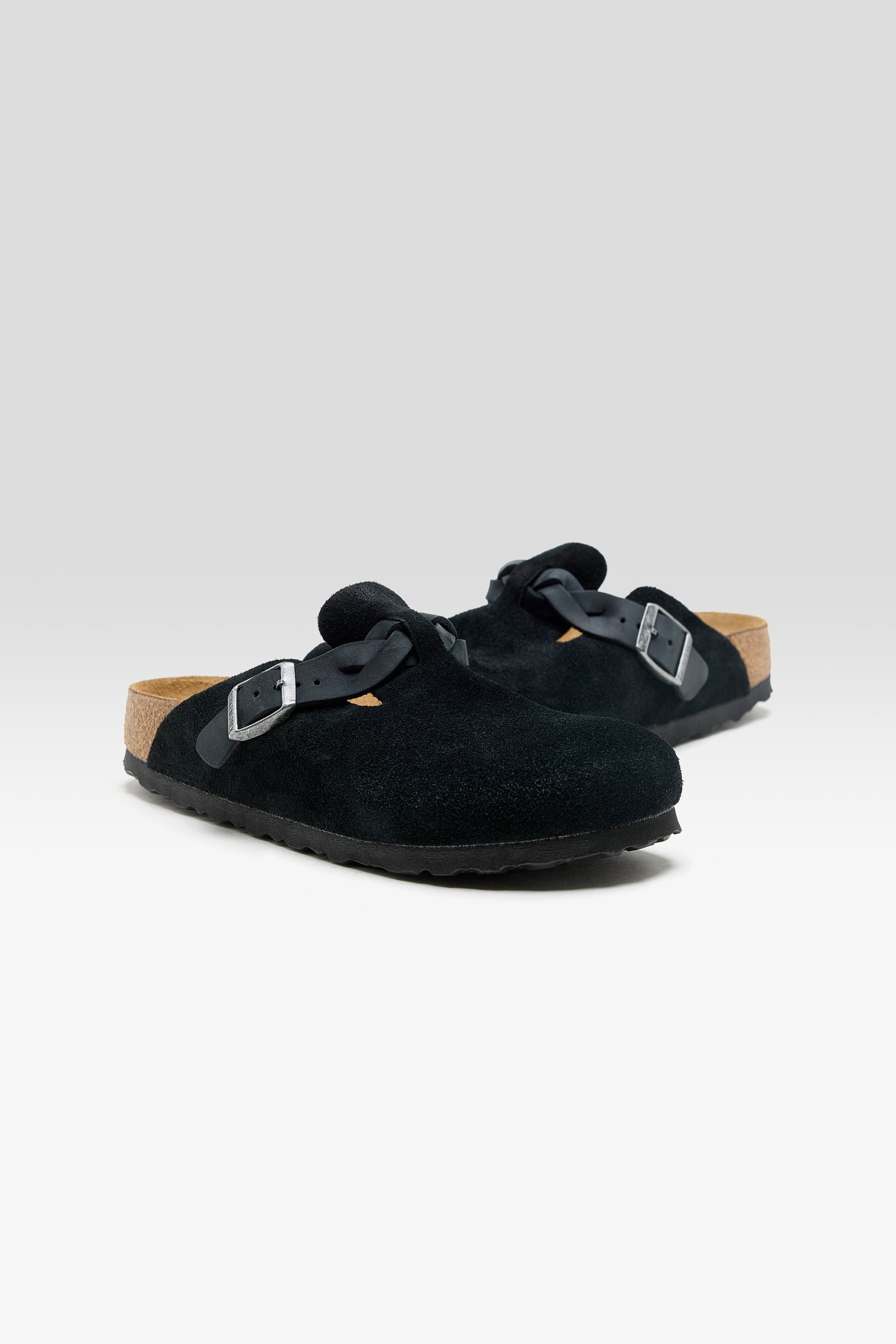 Boston Braided Suede for Women (261 / W / BLACK)