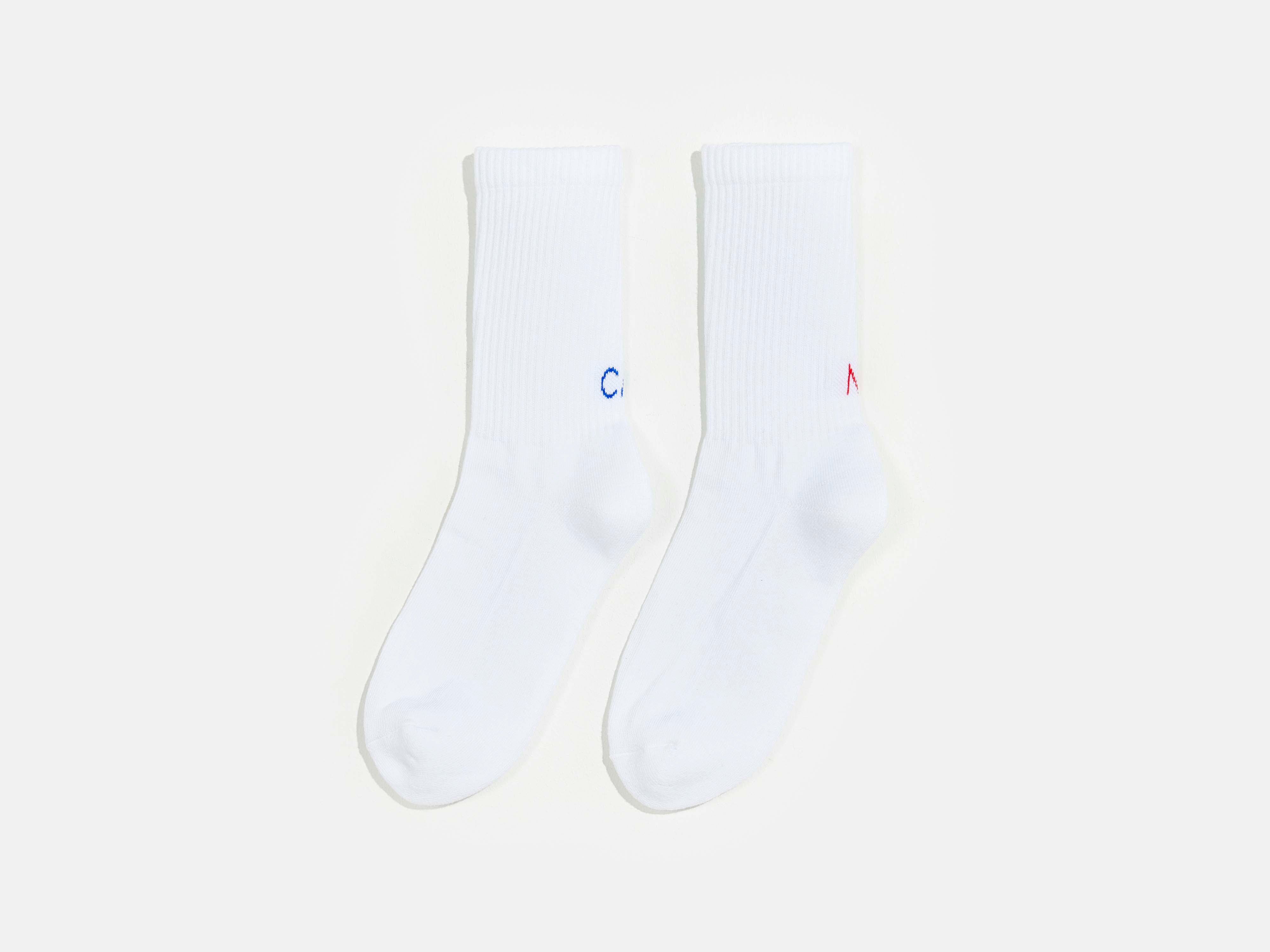 bram socks (241 / B / WHITE)