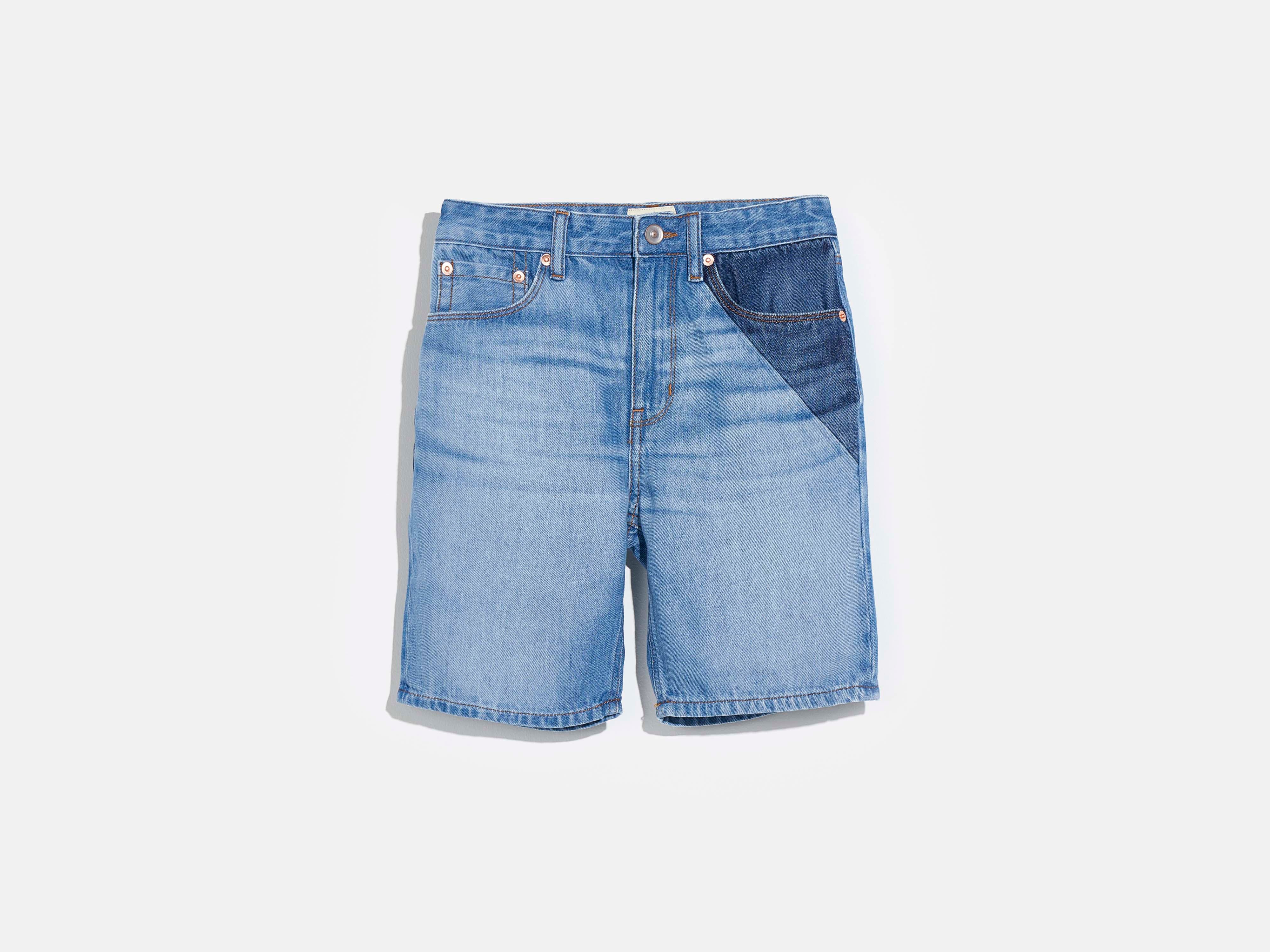 padro shorts (241 / B / MD BLUE BLEACH)