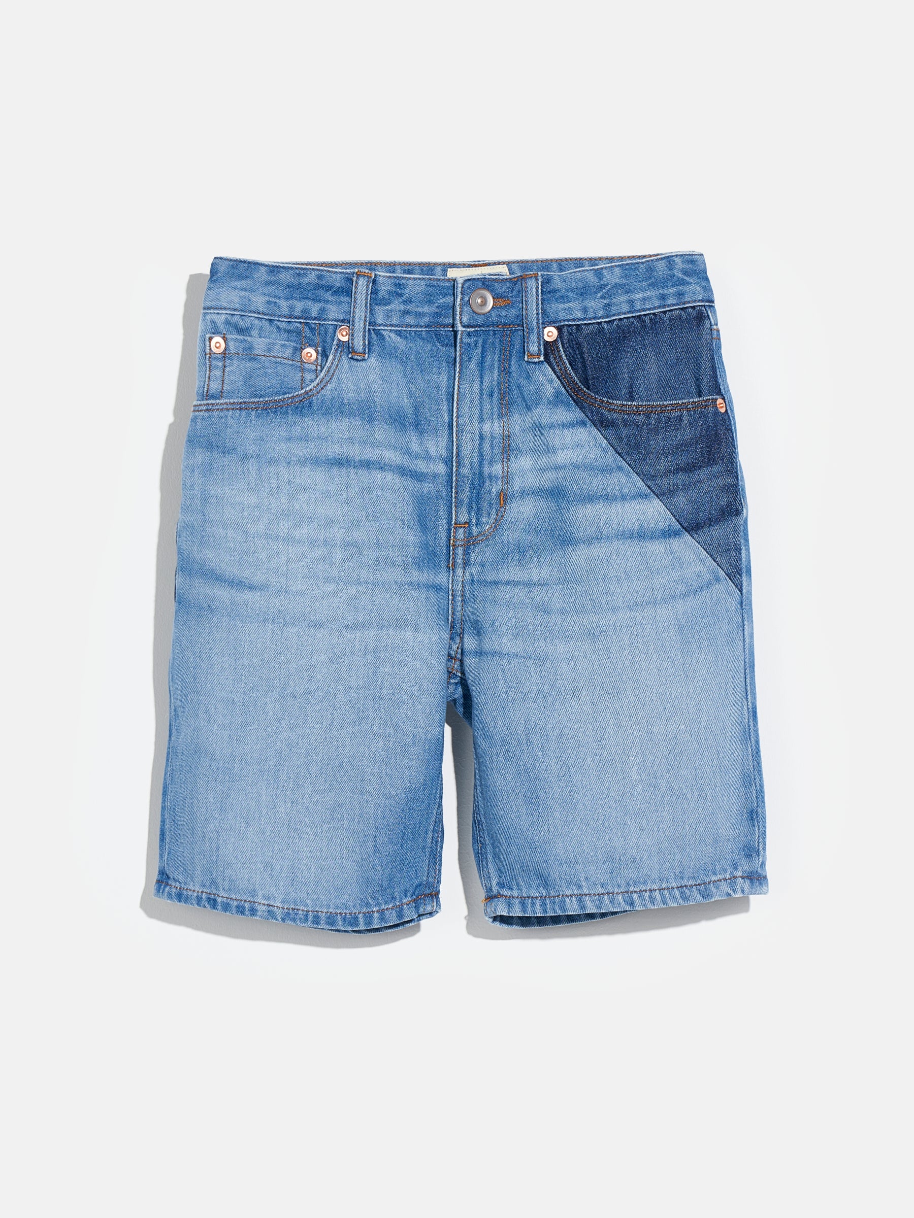 padro shorts (241 / B / MD BLUE BLEACH)