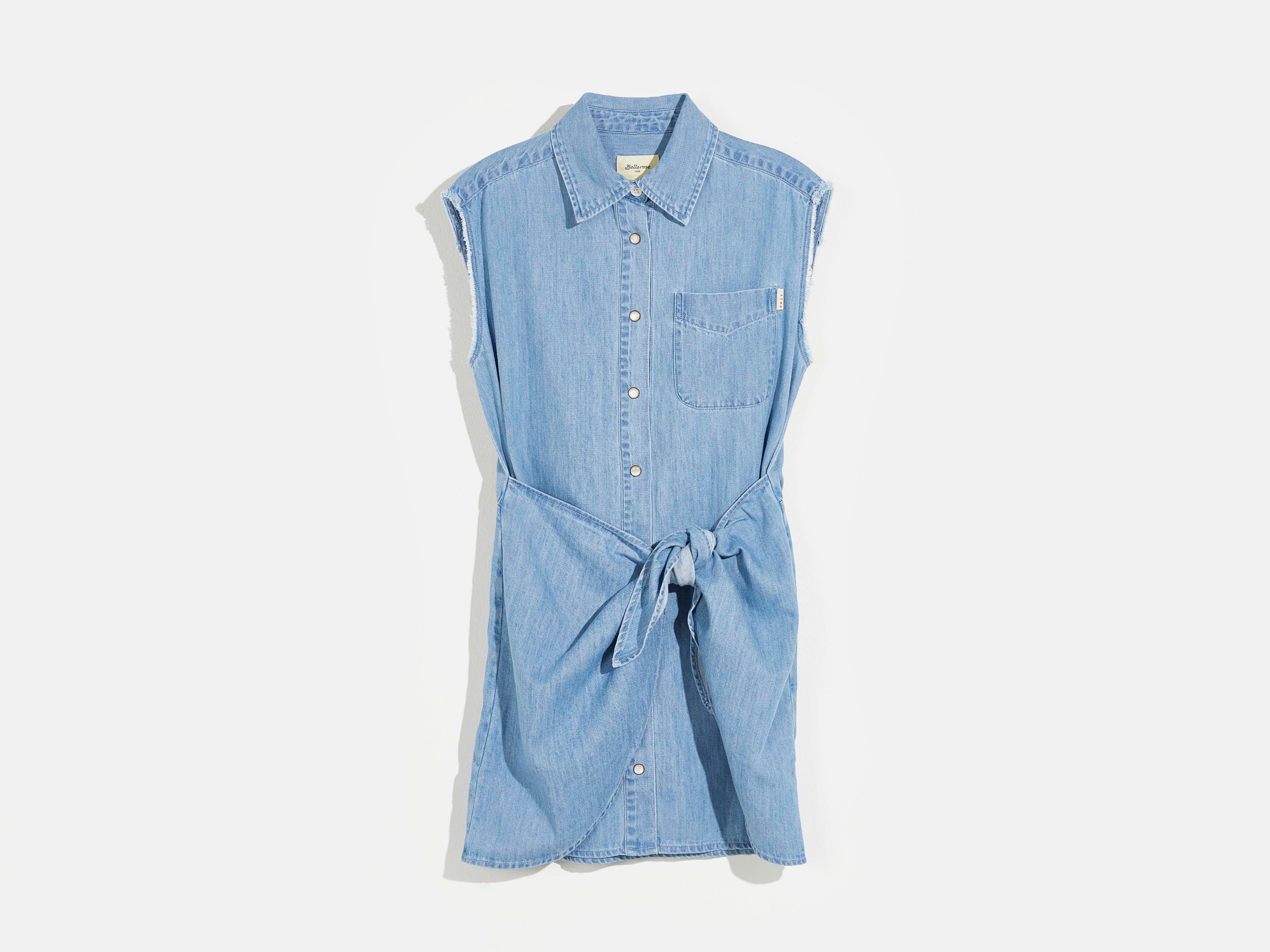 violet dress (241 / G / MD BLUE BLEACH)