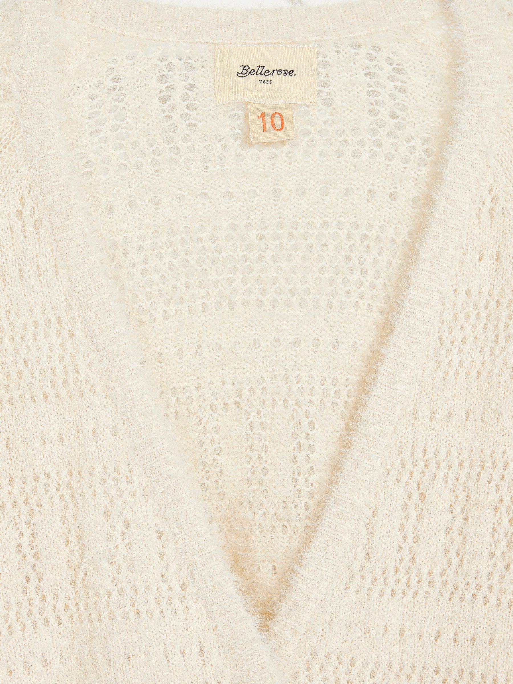 golph wrap sweater (241 / G / MILKY WAY)
