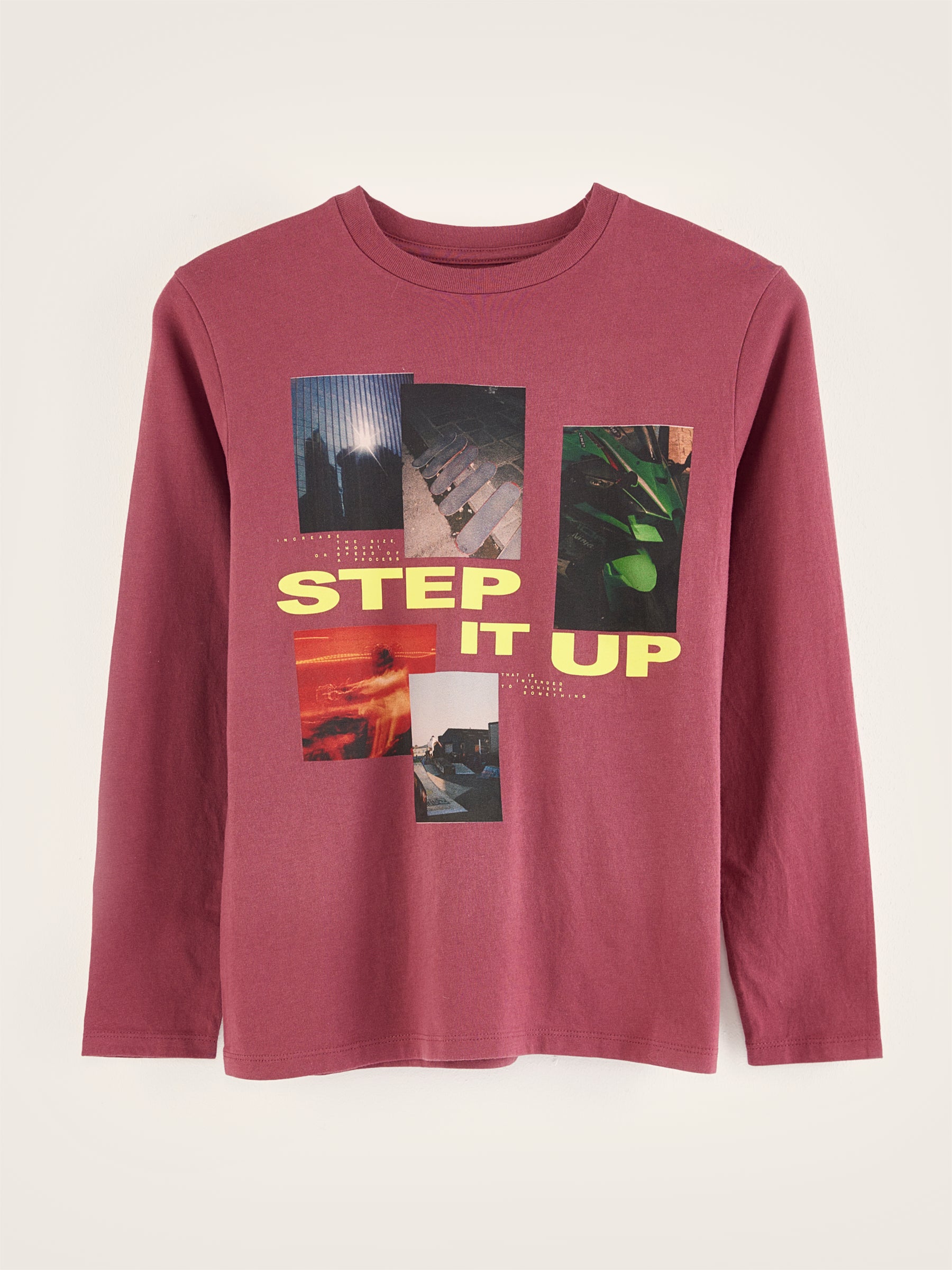 Kenno long-sleeve t-shirt (242 / B / LYCHEE)