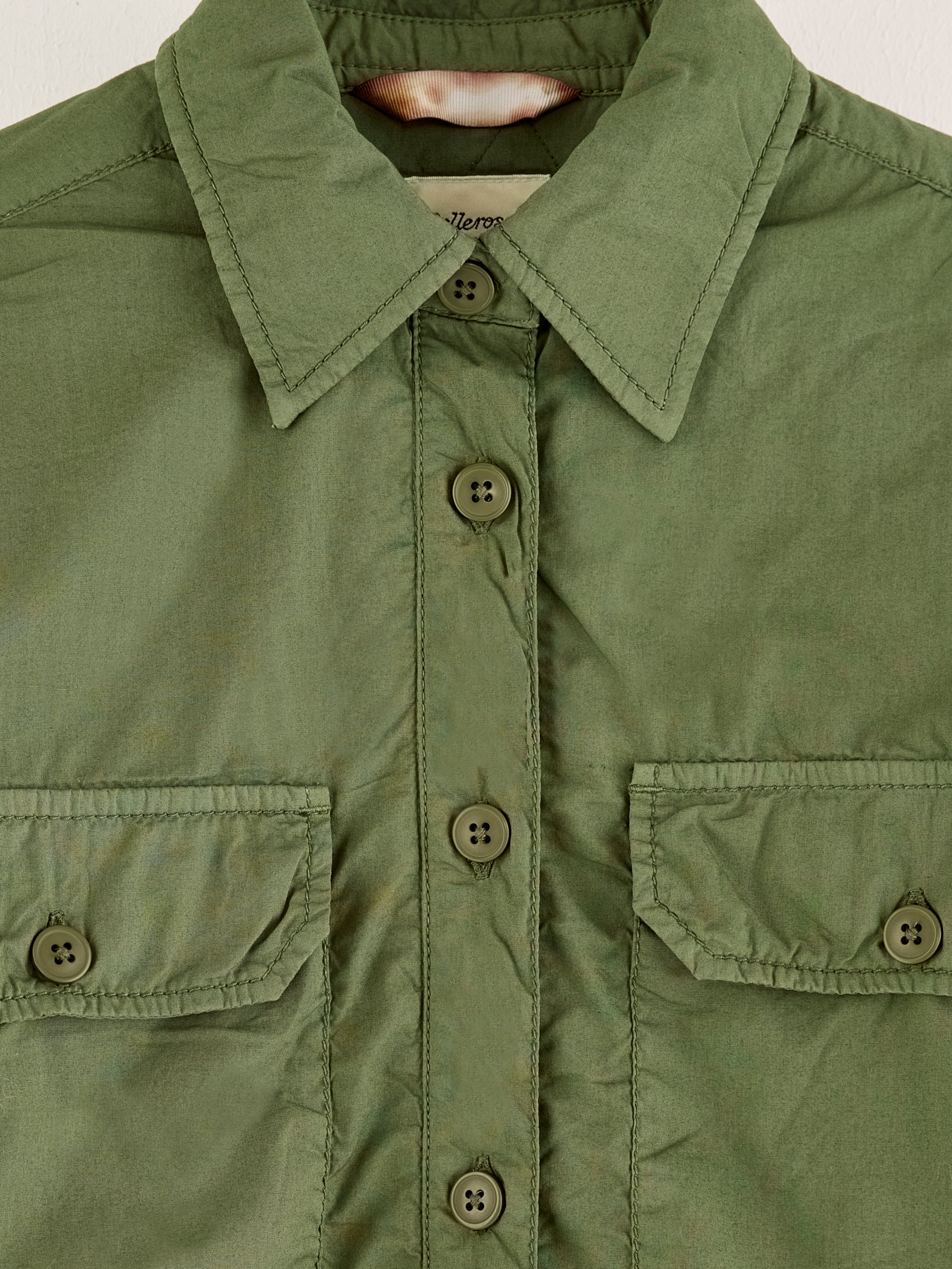 Walt quilted overshirt (242 / G / ARMY)