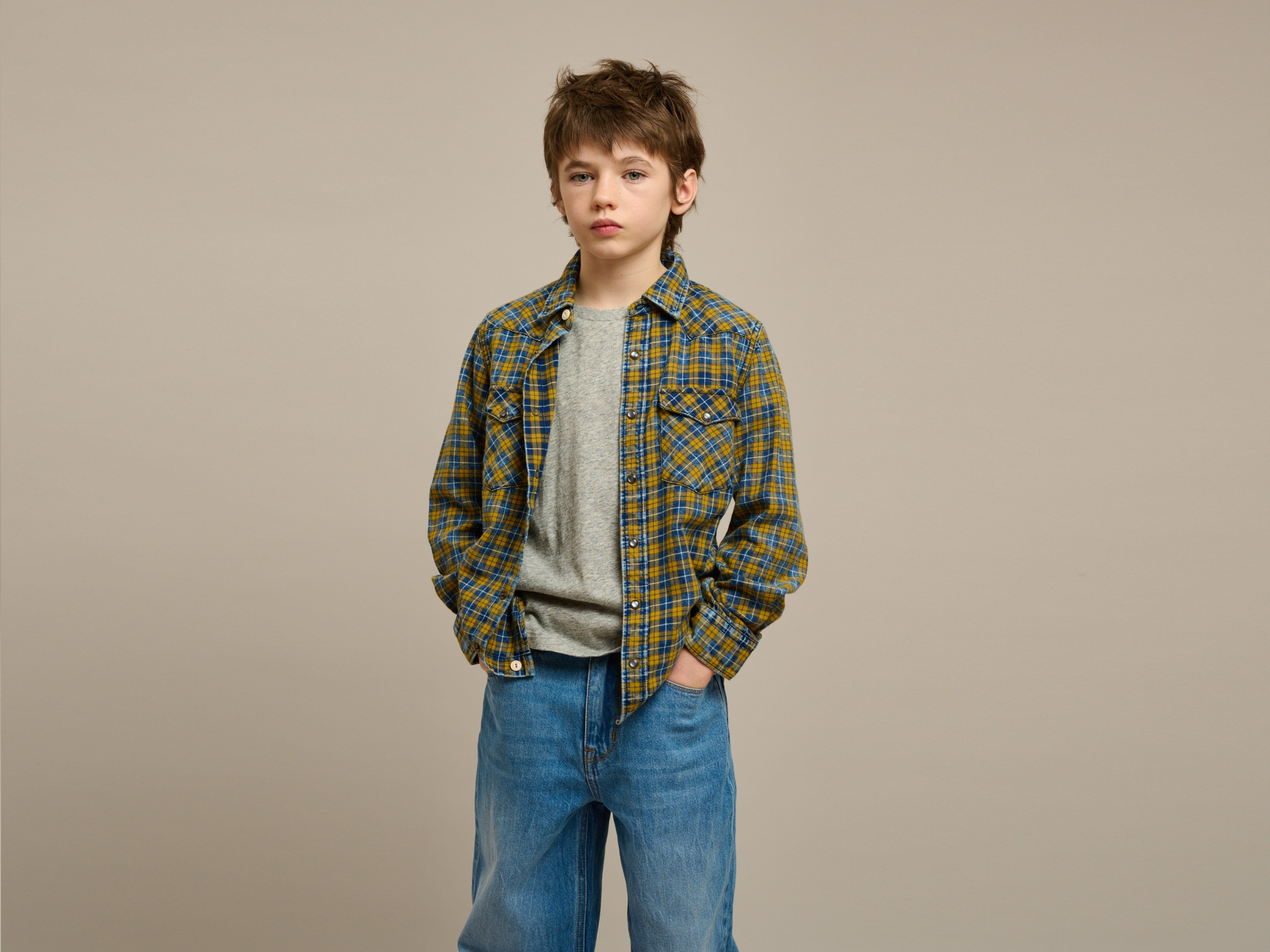 Peio checked shirt (242 / B / CHECK A)