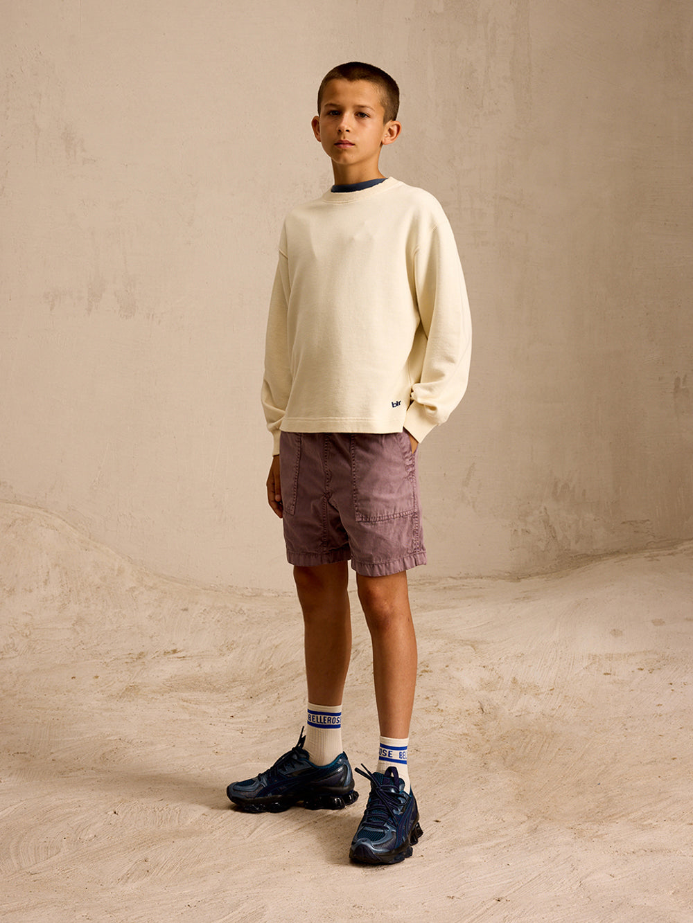 Wess baggy shorts (251 / B / LILAC)