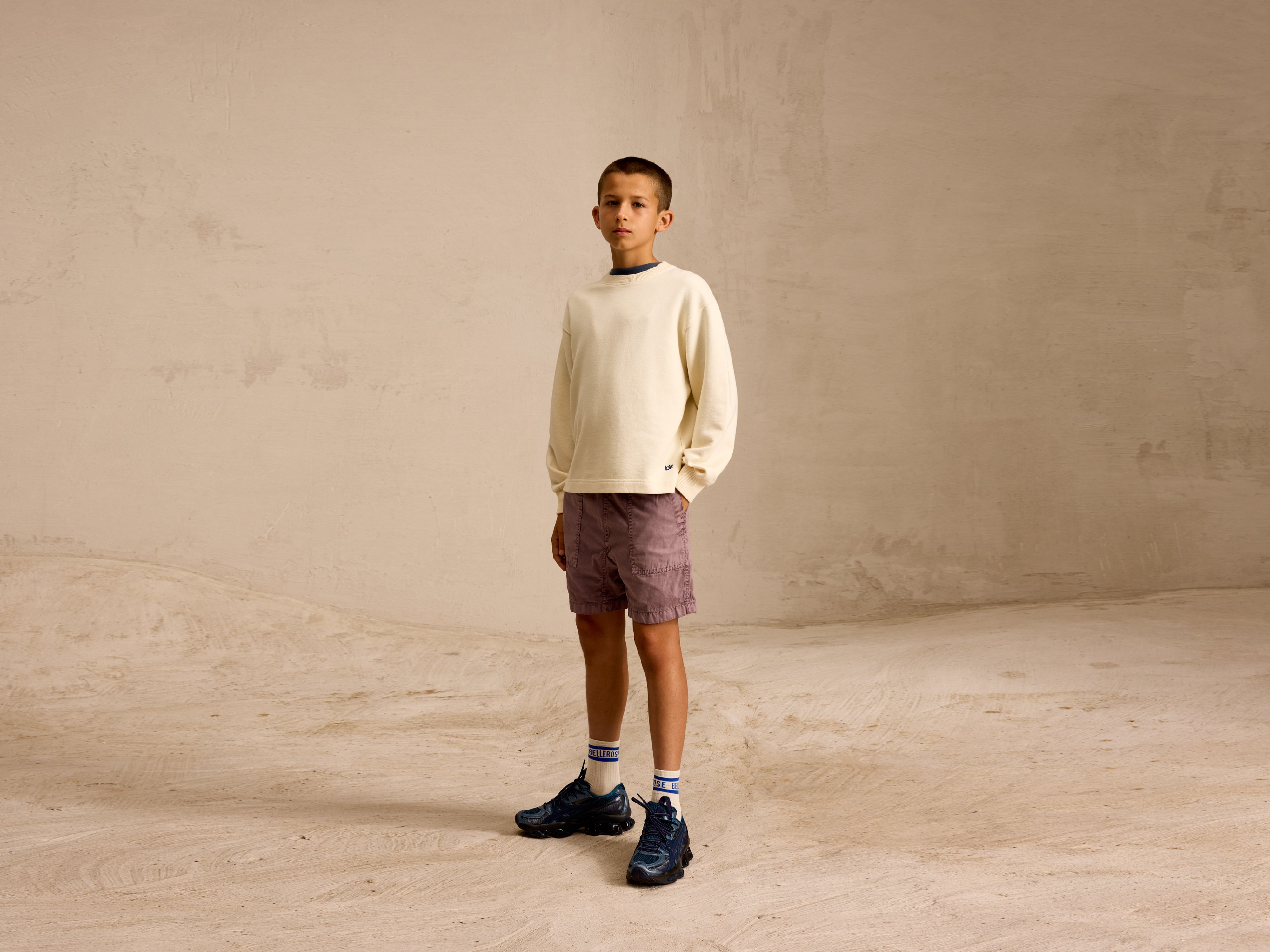 Wess baggy shorts (251 / B / LILAC)