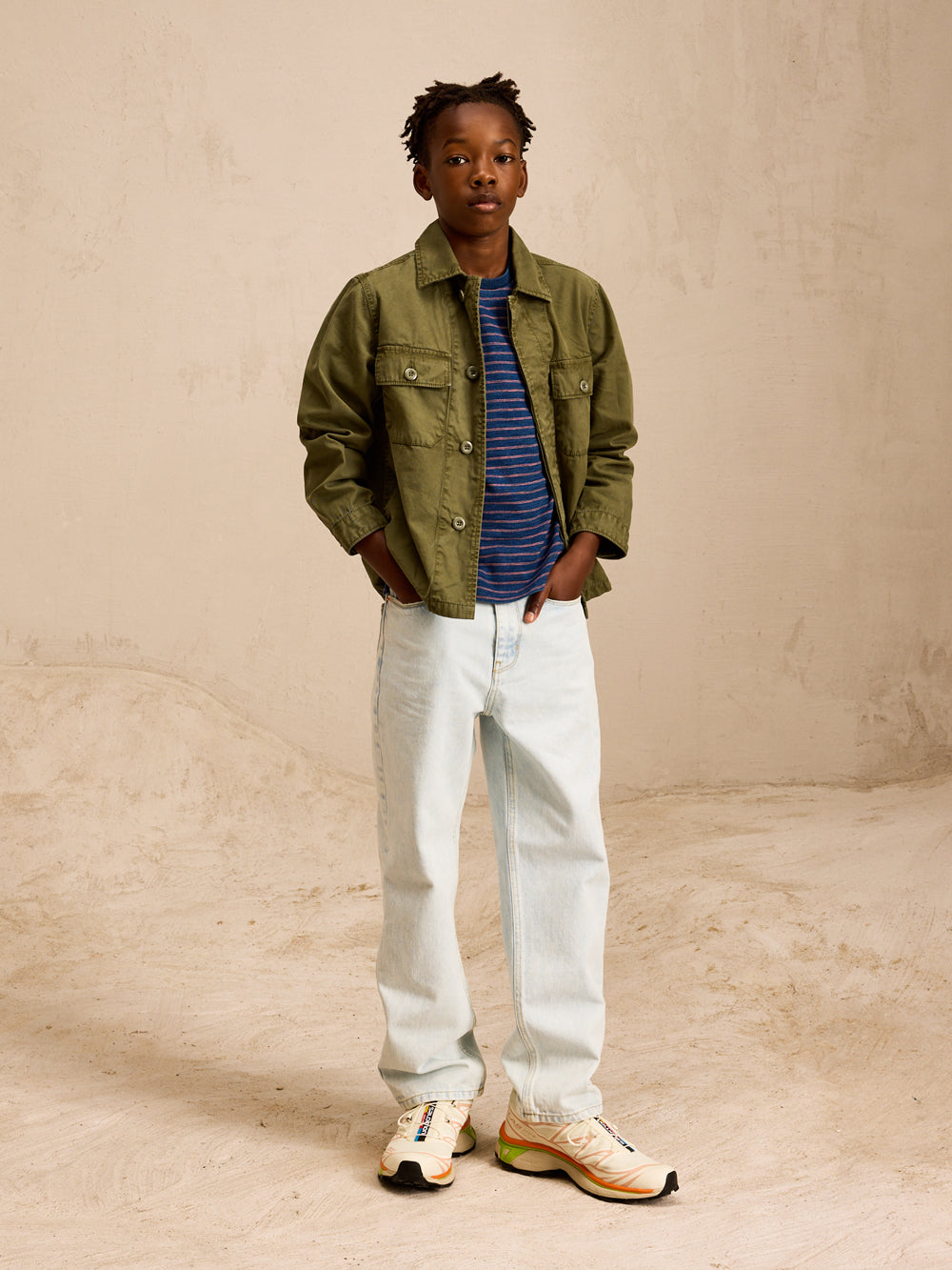Peters Wijde Jeans - Lt blue bleach Voor Jongens | Bellerose