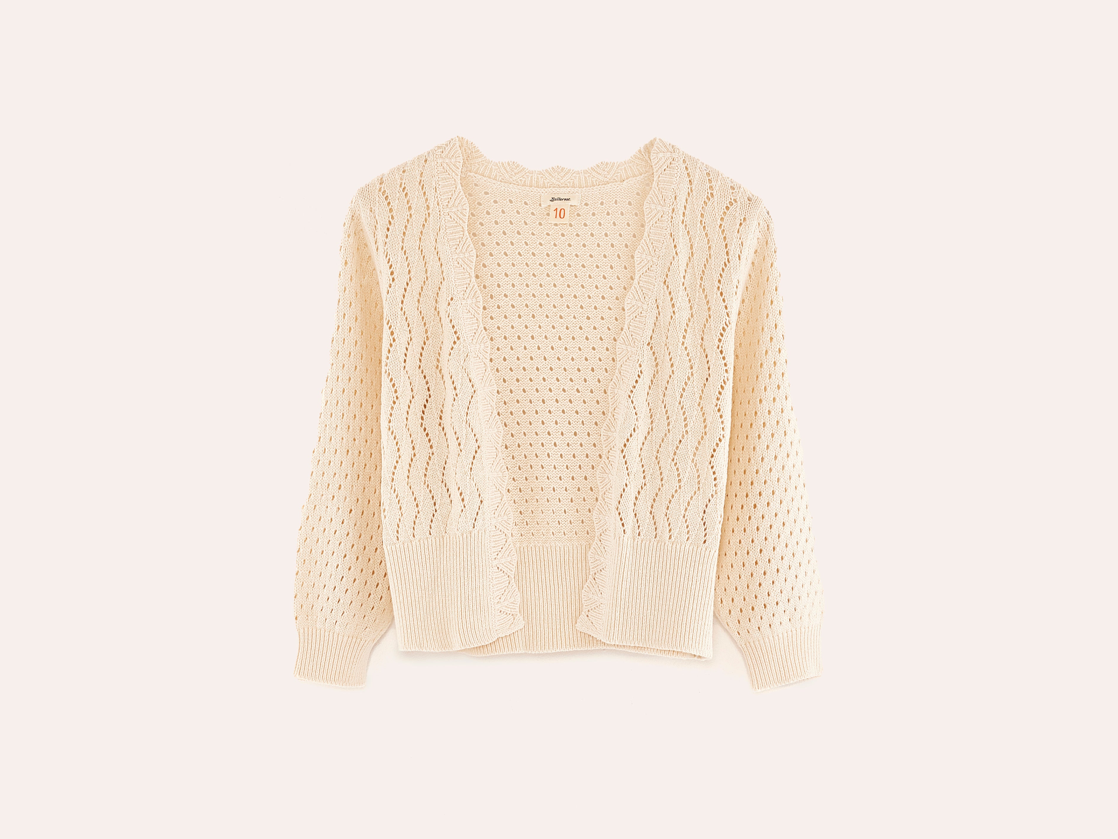 Gehno V-hals cardigan (251 / G / MILKY WAY)