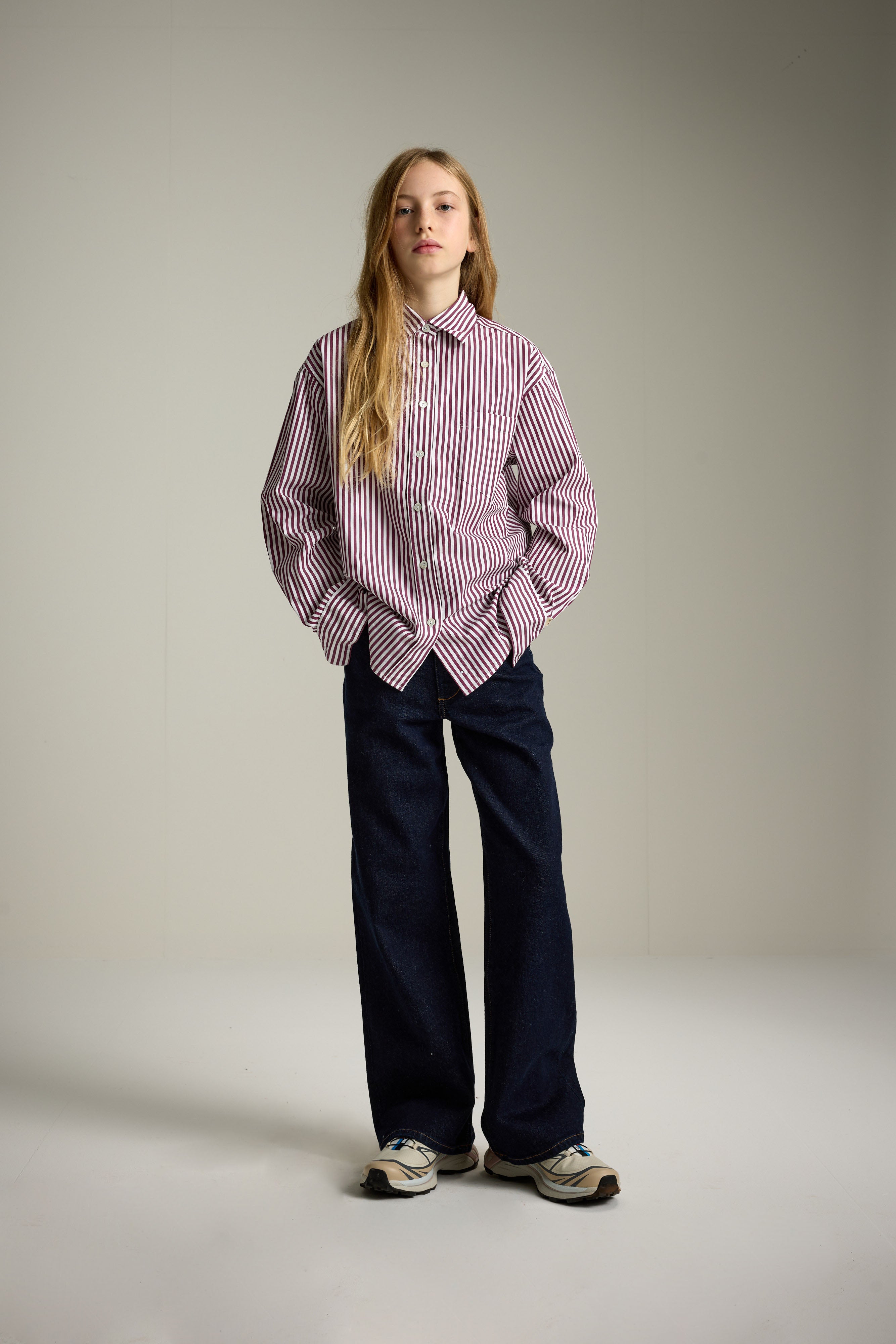 Wanda Flared Jeans - Used black For Girls | Bellerose