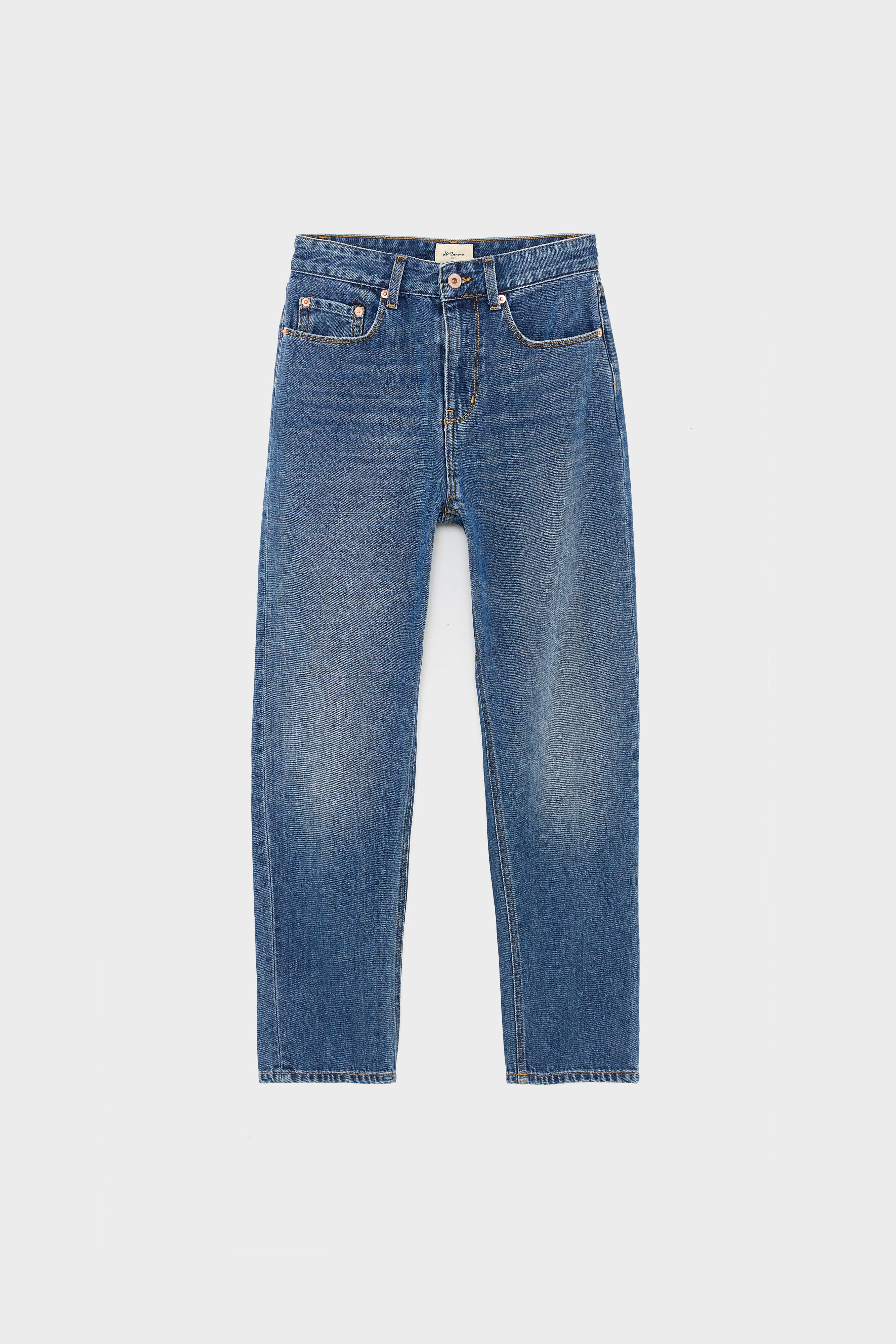 Peters Wide Jeans - Blue stone For Boys | Bellerose
