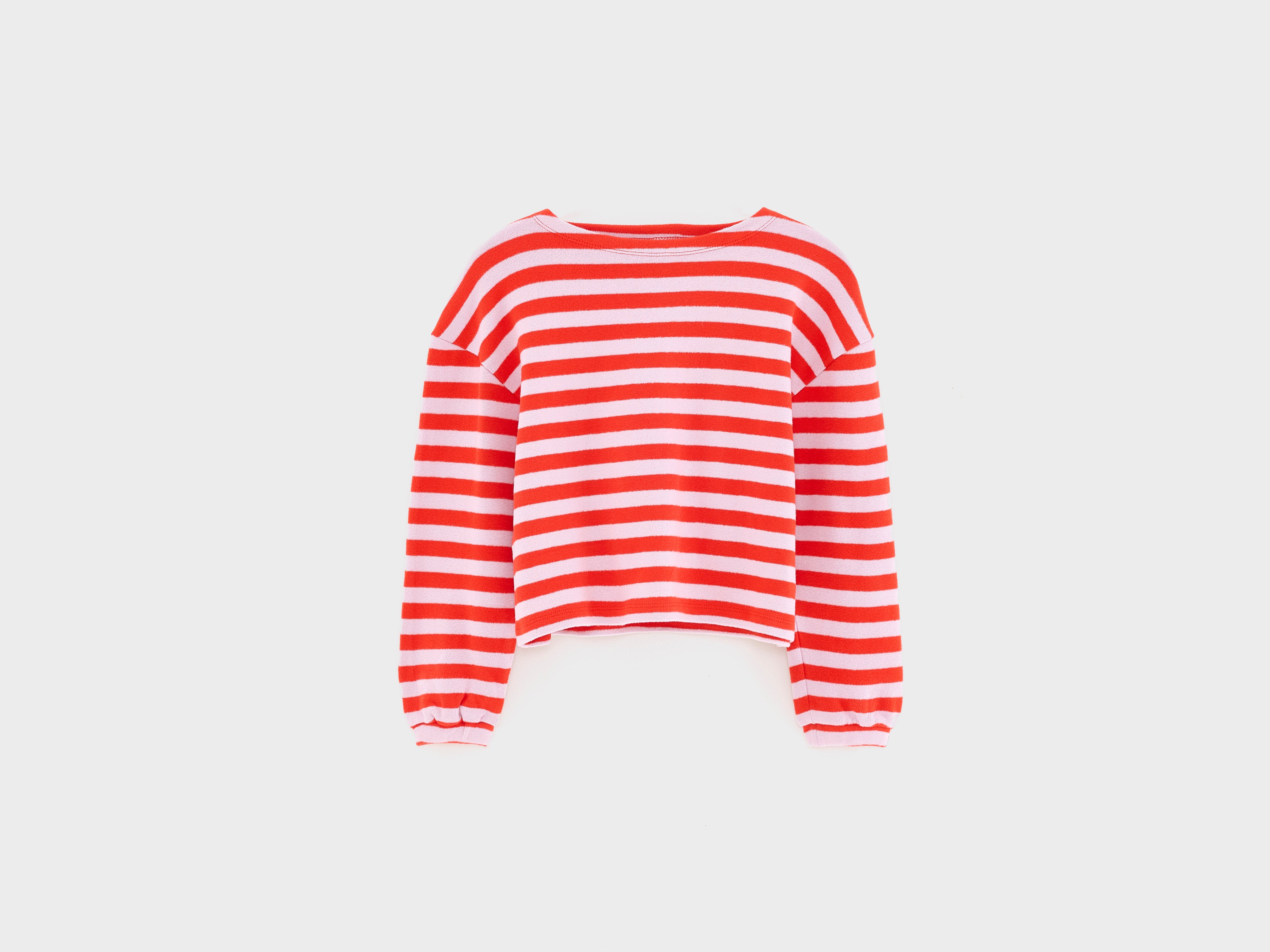 T-shirt cropped Fasov (252 / G / STRIPE B)