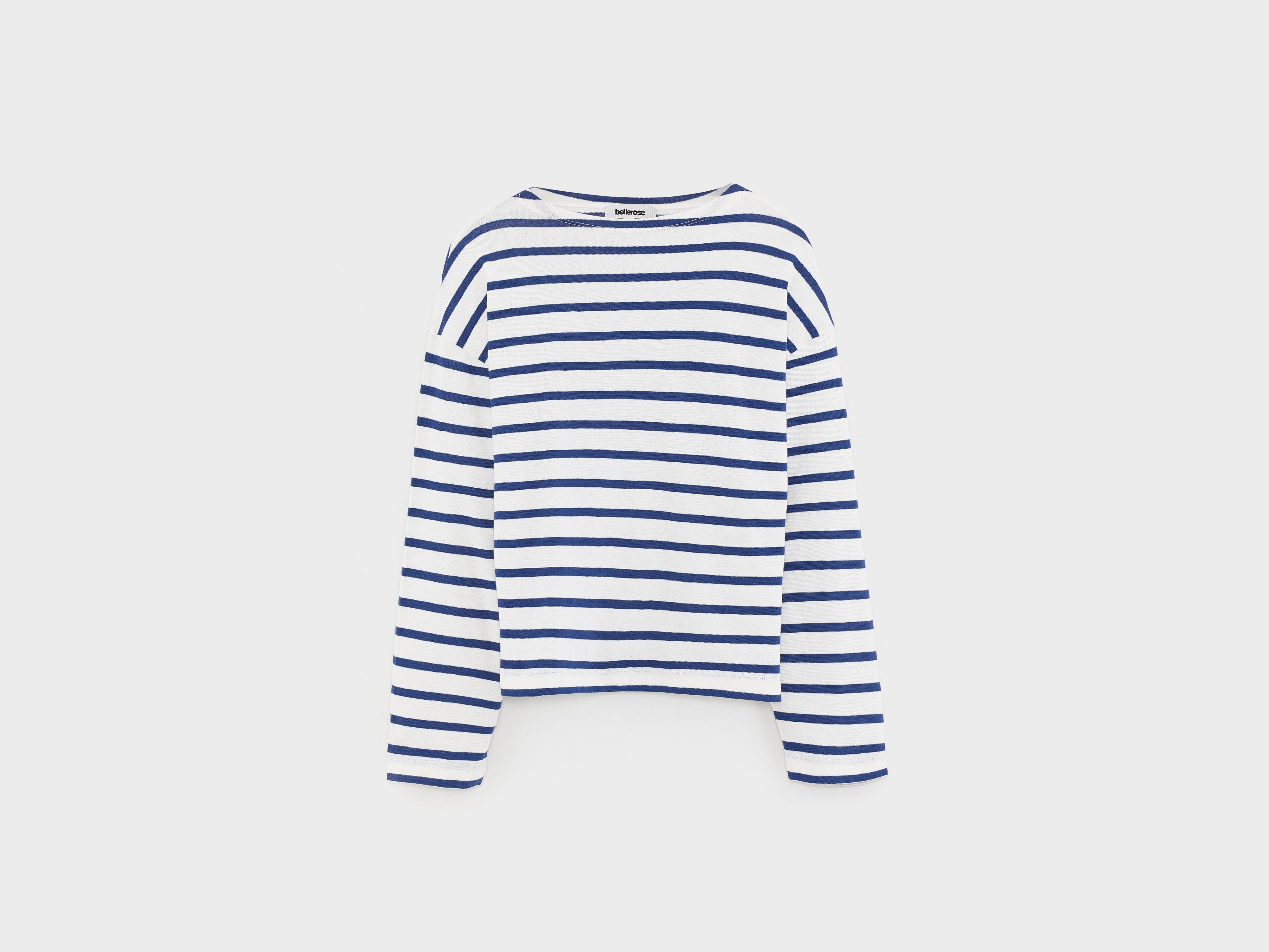 Vailor cropped t-shirt (251 / G / STRIPE E)