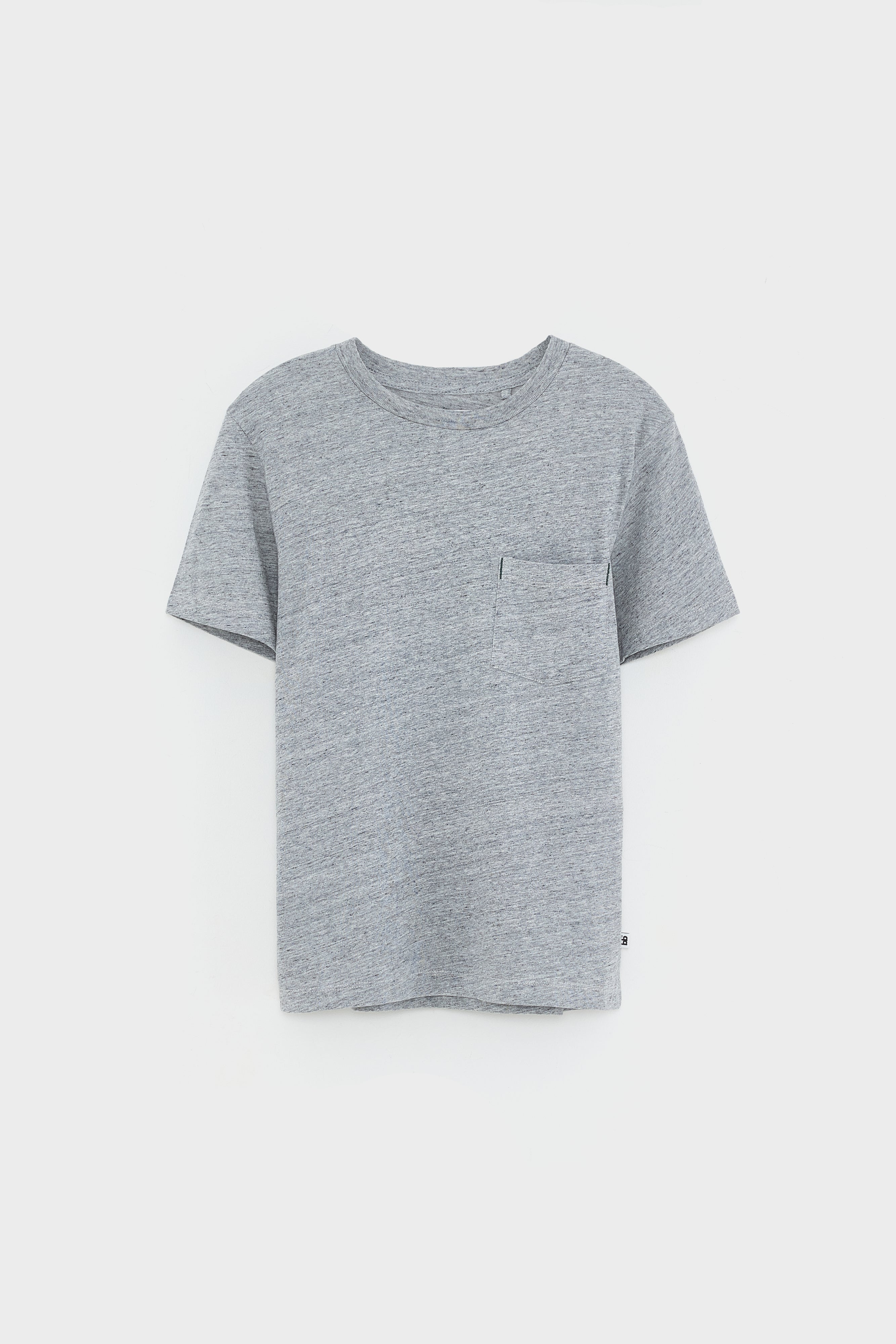 Aldo Short-sleeve T-shirt - Heather grey For Boys | Bellerose