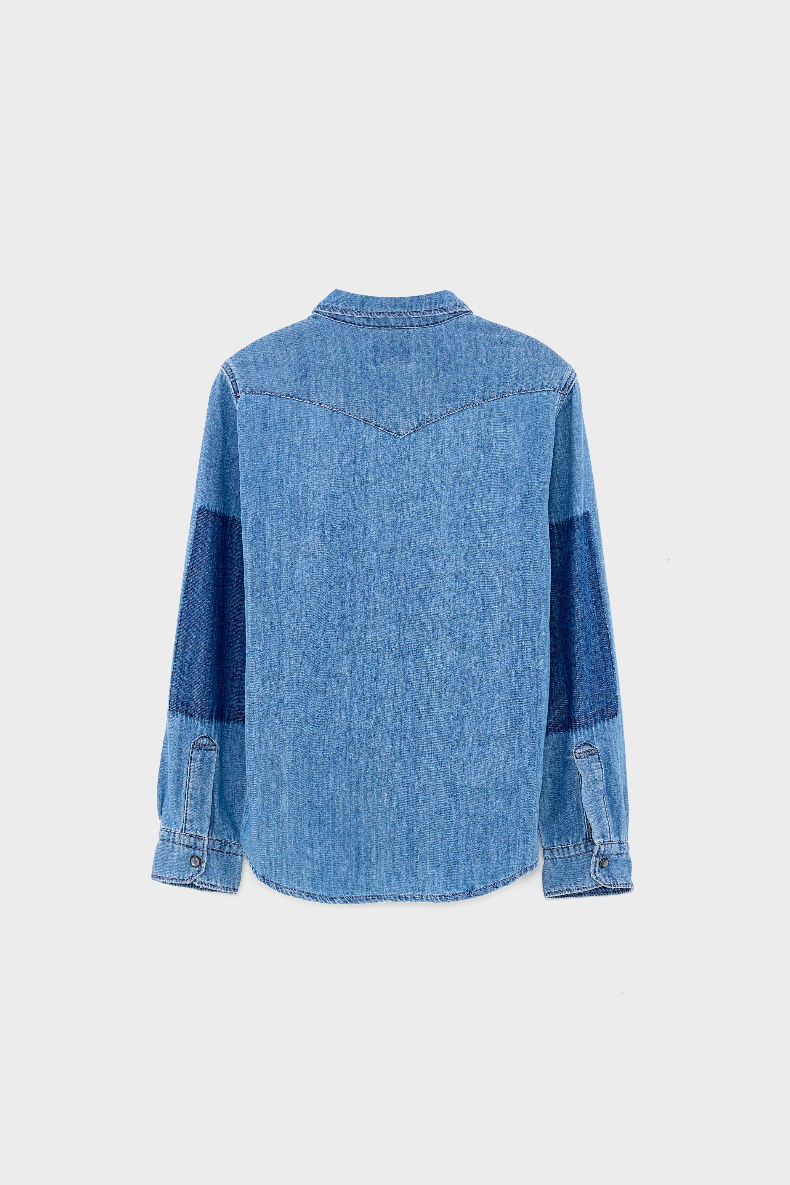 Peio denim shirt (242 / B / BLEACH)