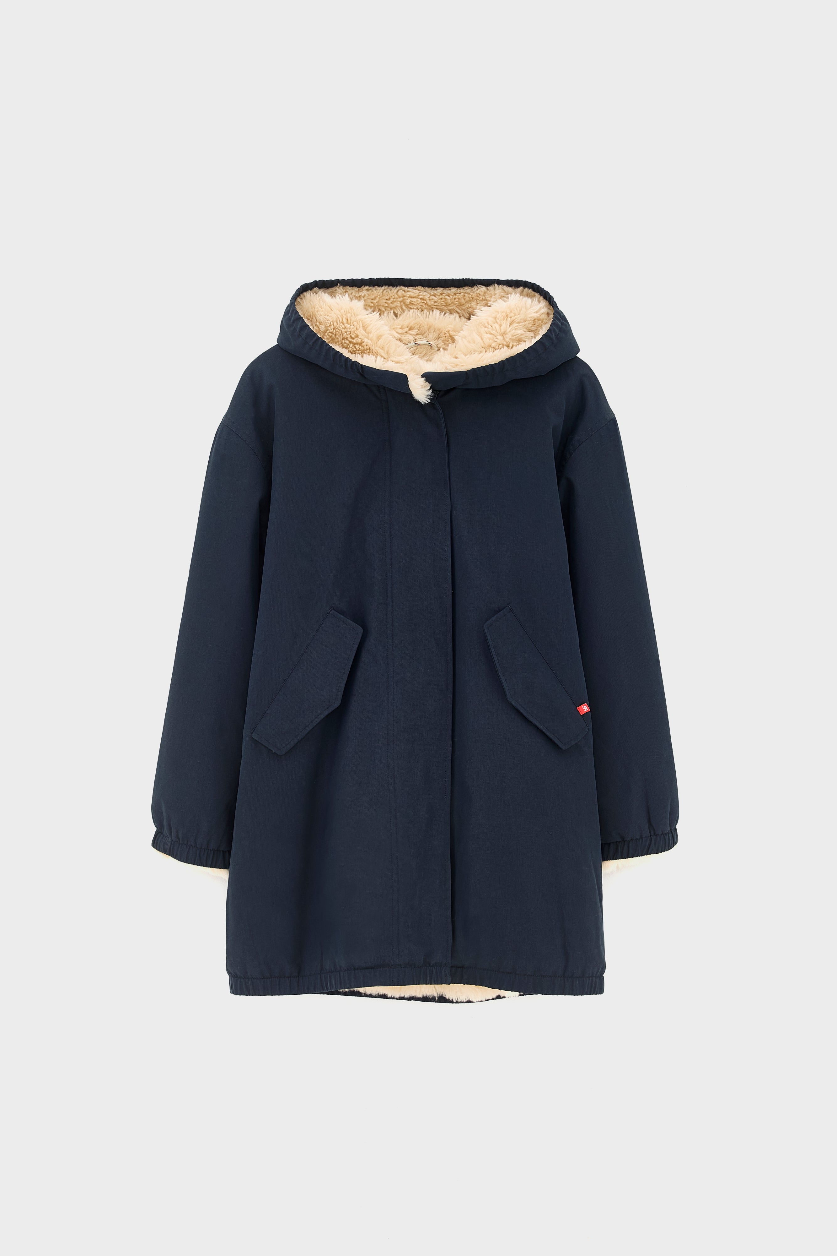 Parka À Capuche Harbour - Navy Pour Fille | Bellerose
