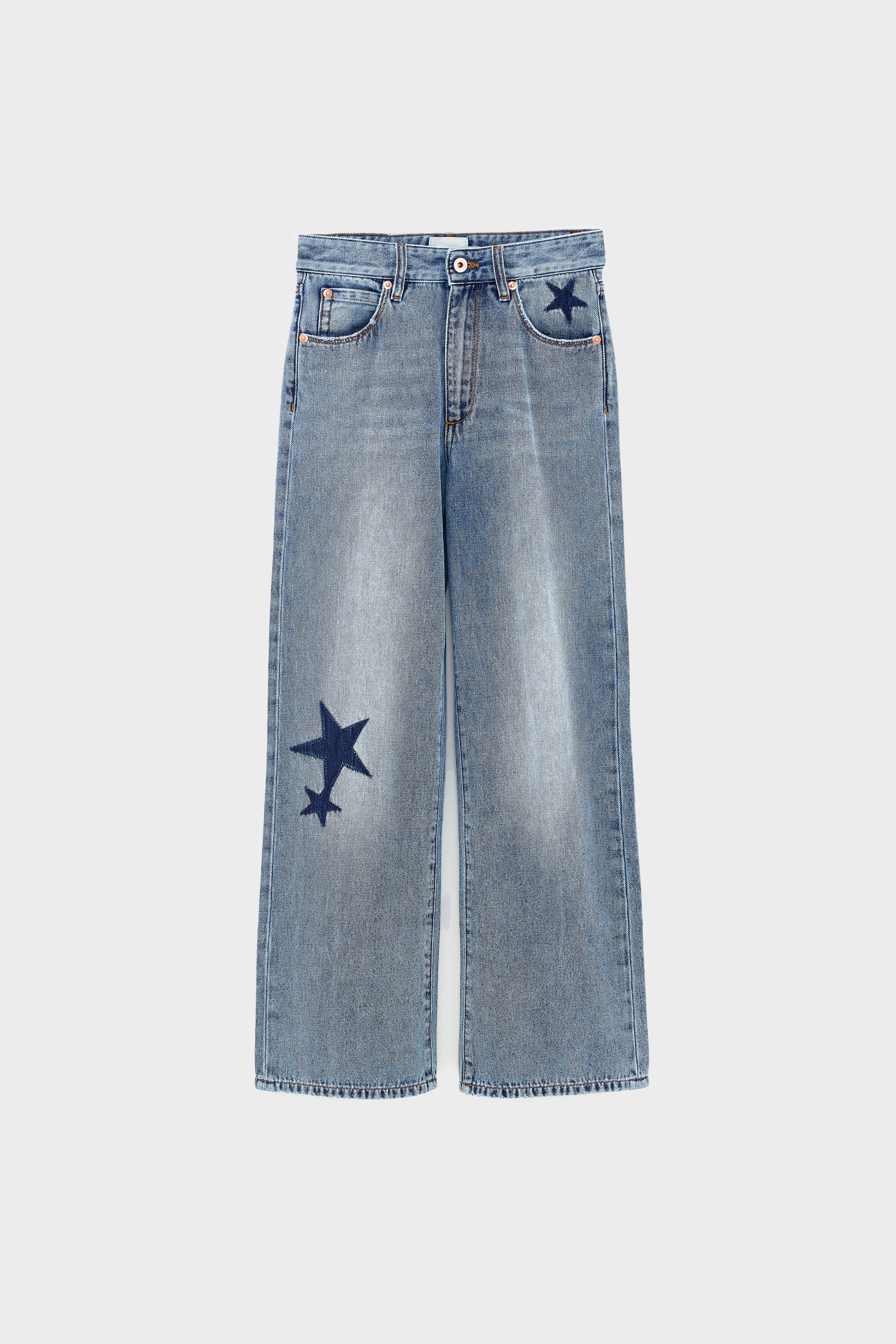 Popies flared jeans (261 / G / LT BLUE STONE)