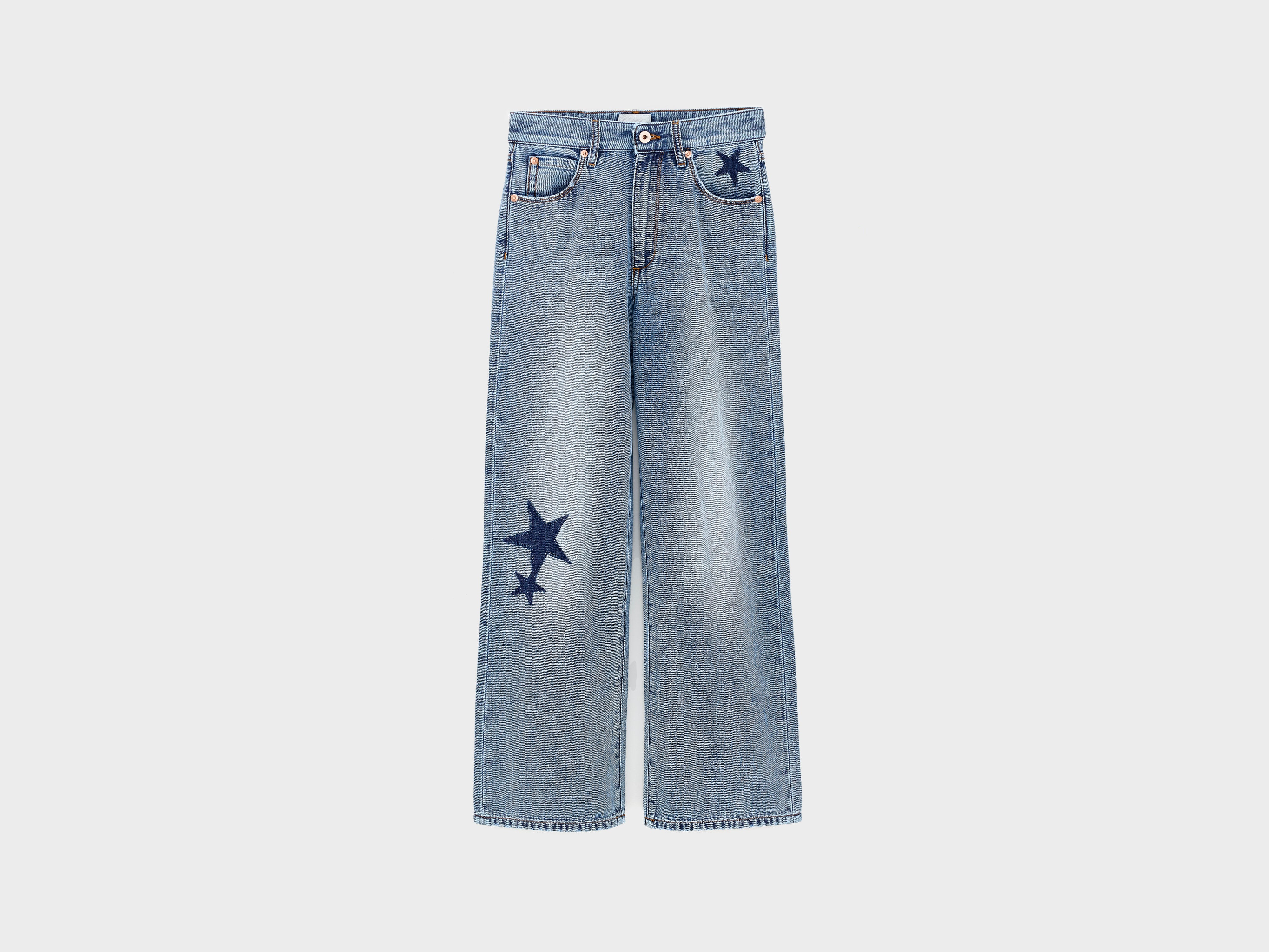 Popies flared jeans (261 / G / LT BLUE STONE)