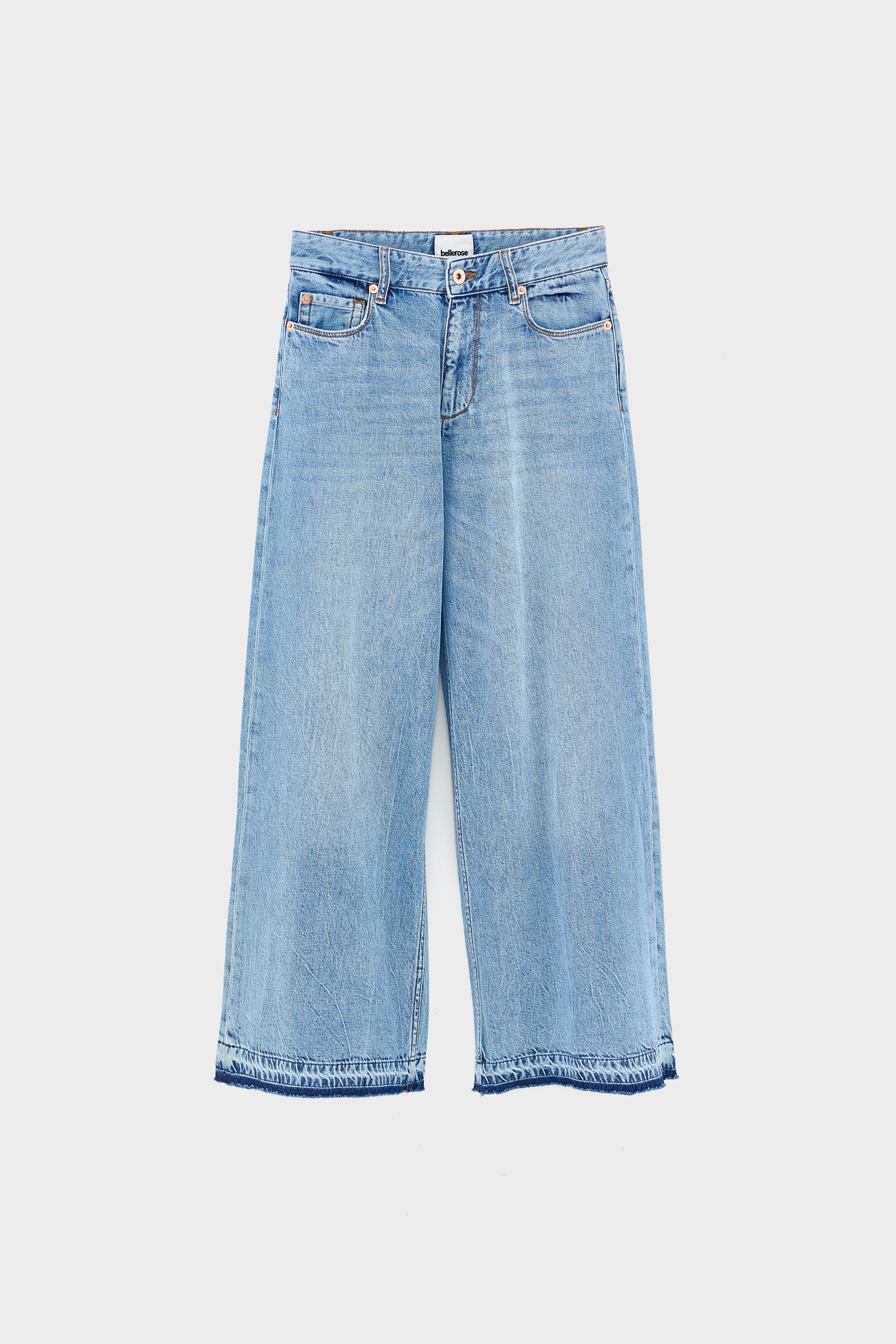 Kae Wide Jeans - Blue stone For Girls | Bellerose
