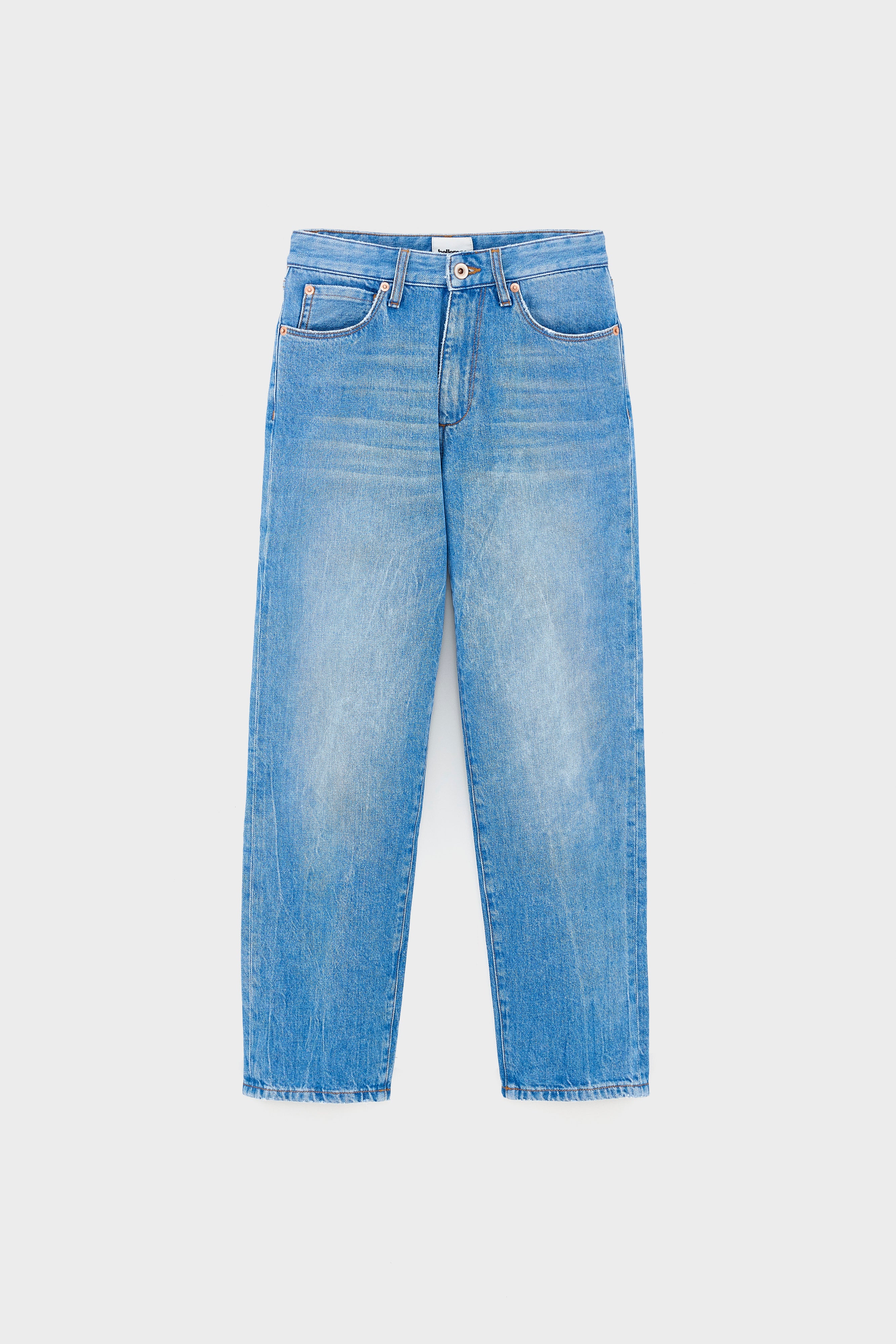 Kissy Straight Jeans - Vintage md blue For Girls | Bellerose