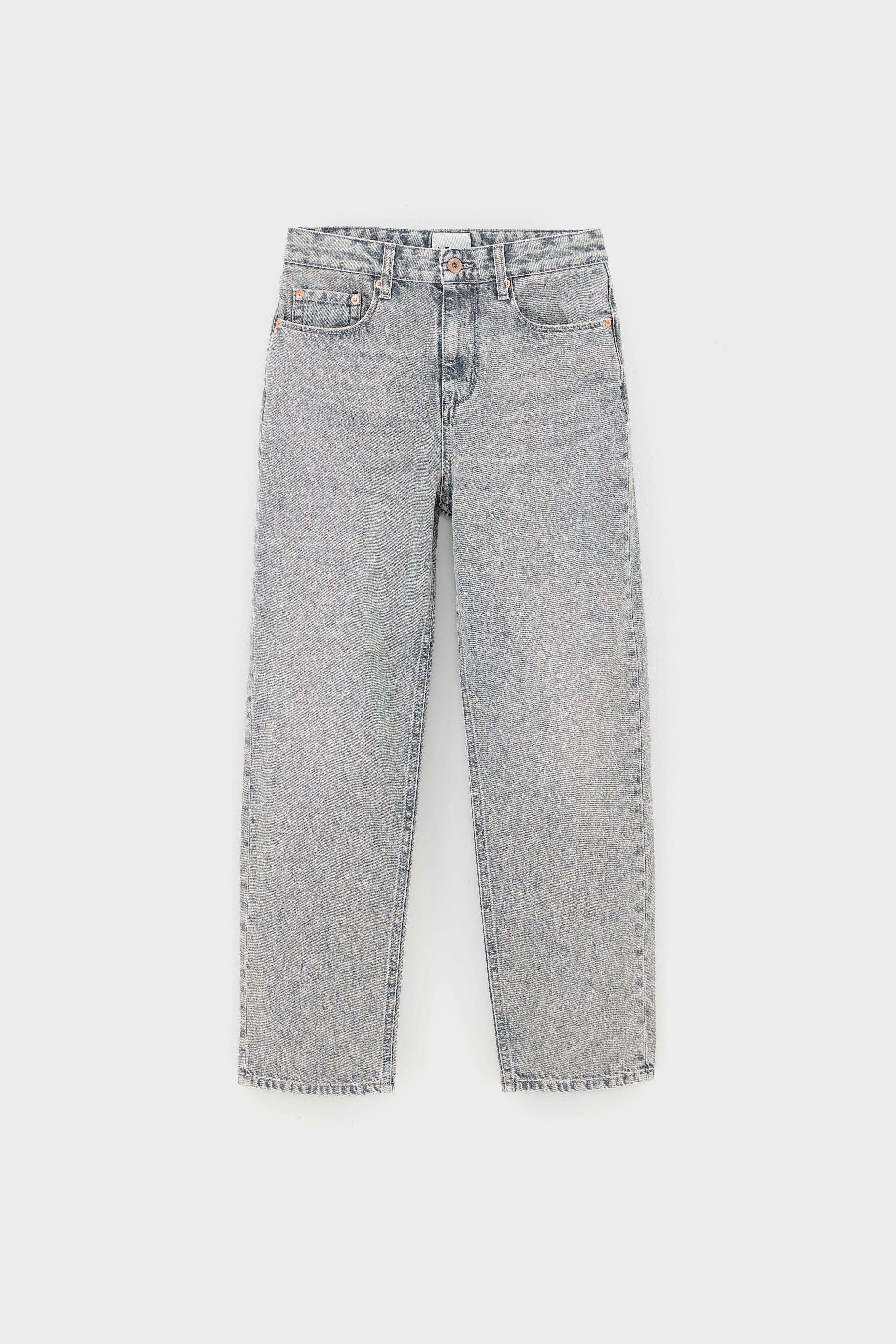 Peters Wide Jeans - Dirty grey For Boys | Bellerose