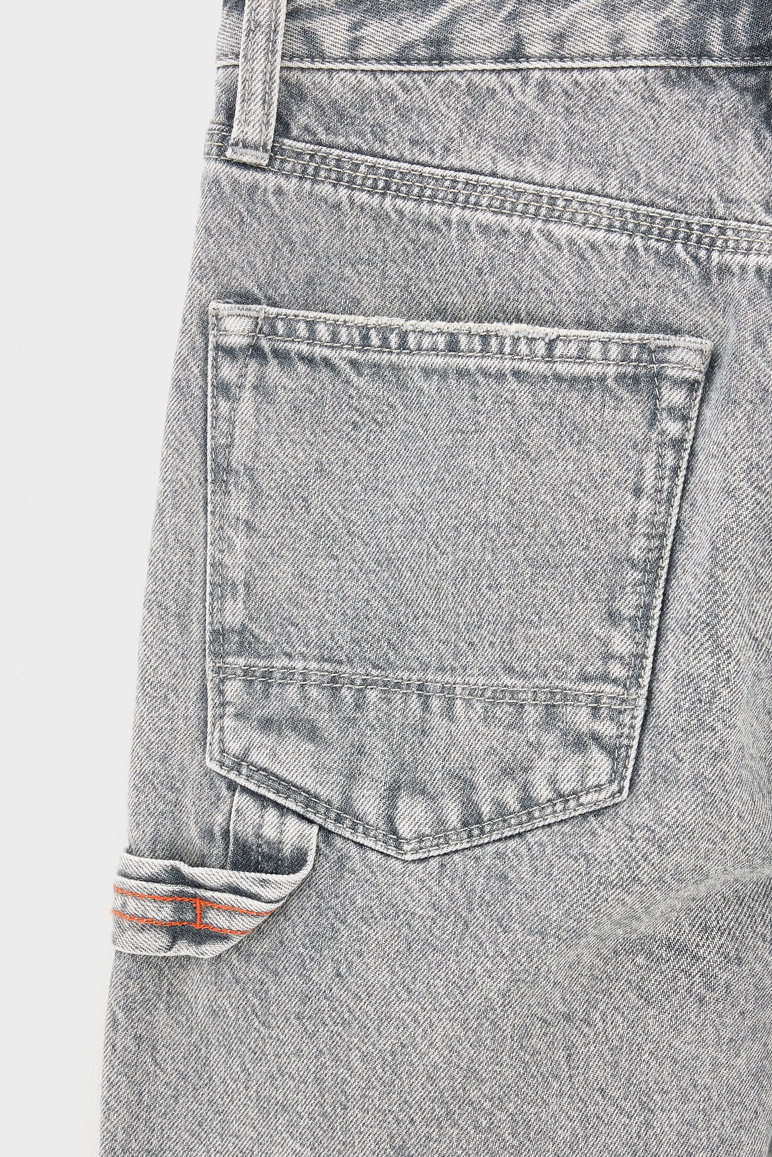 Peers denim shorts (261 / B / DIRTY GREY)
