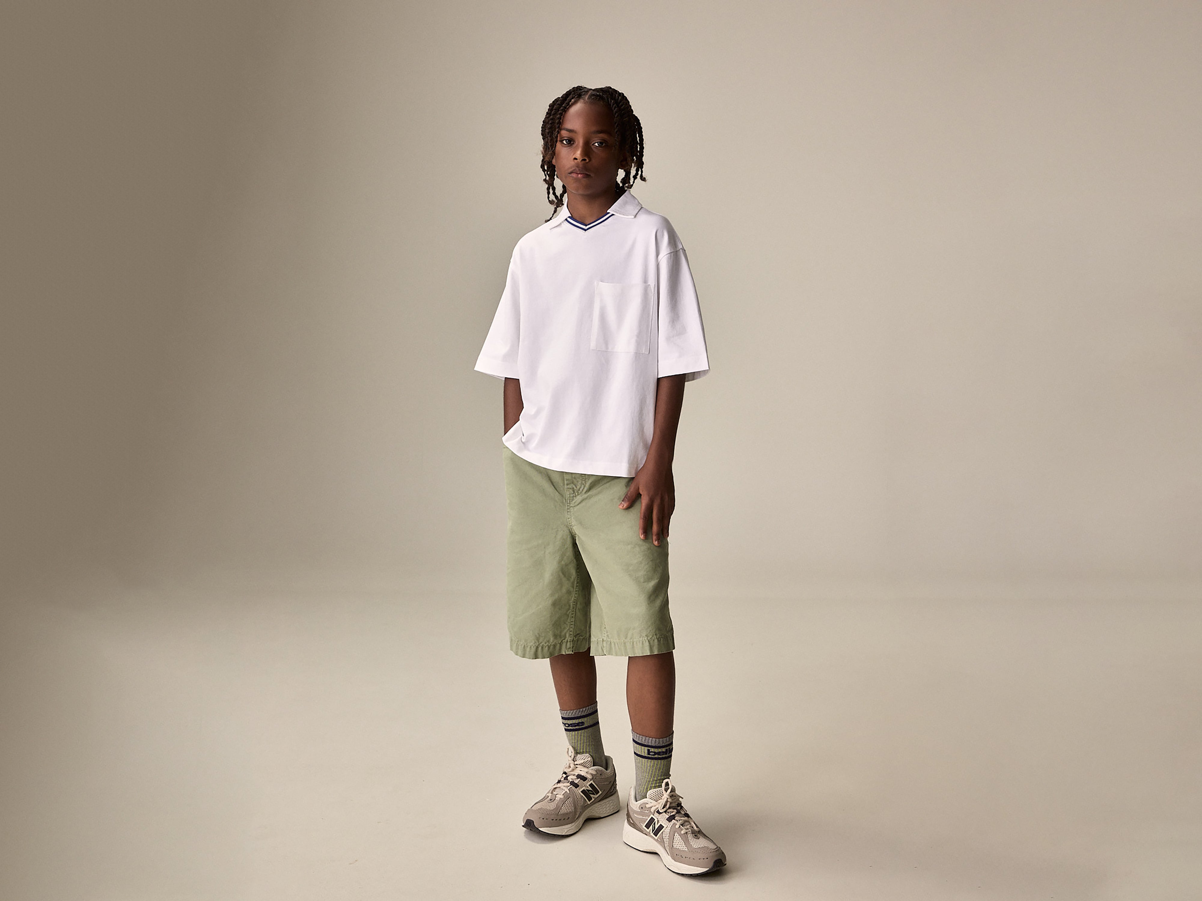Willemn baggy short (261 / B / THYM)