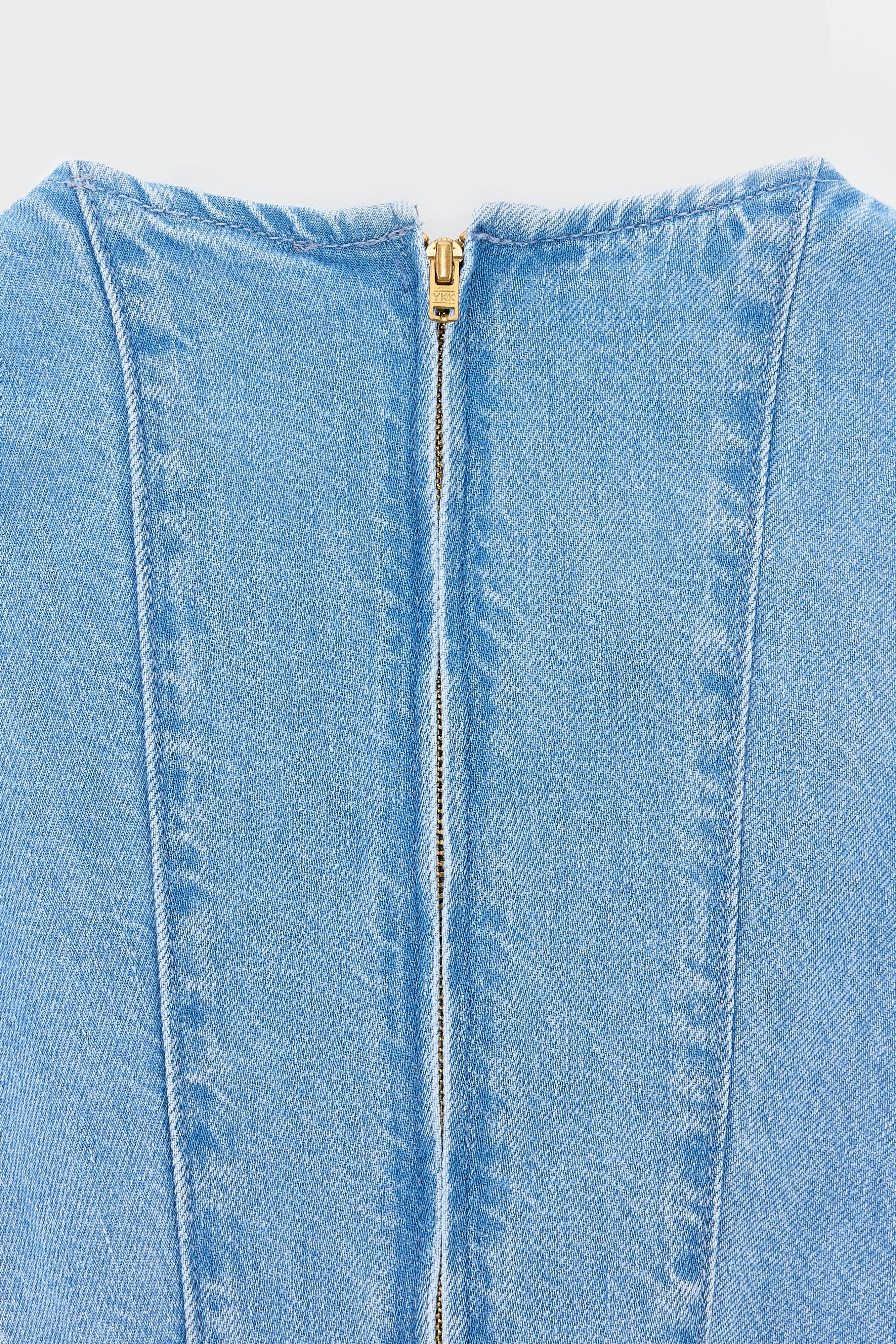 Mini-robe en jean Prety (261 / G / MD BLUE BLEACH)