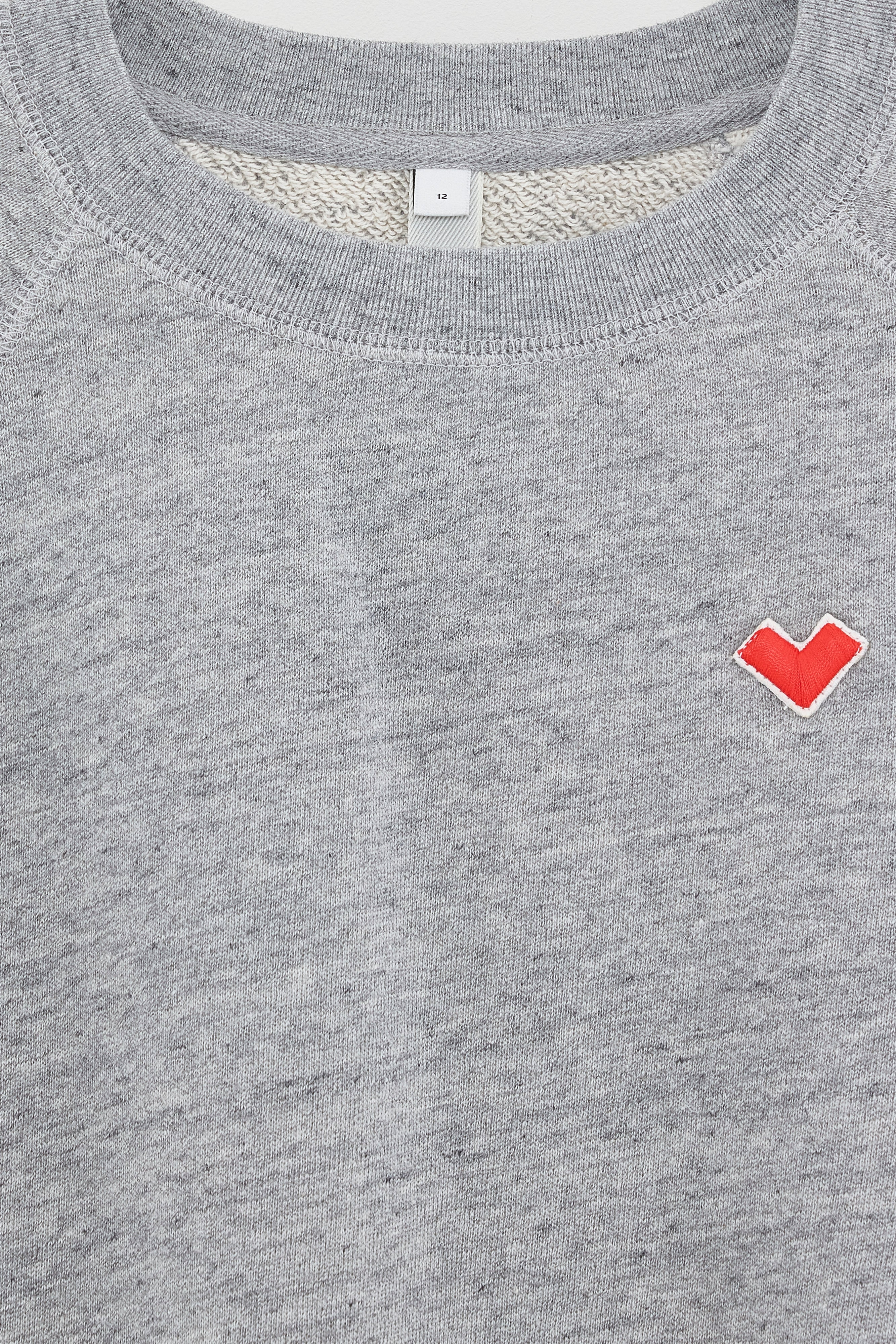 Fanchi crewneck sweatshirt (261 / G / H. GREY)