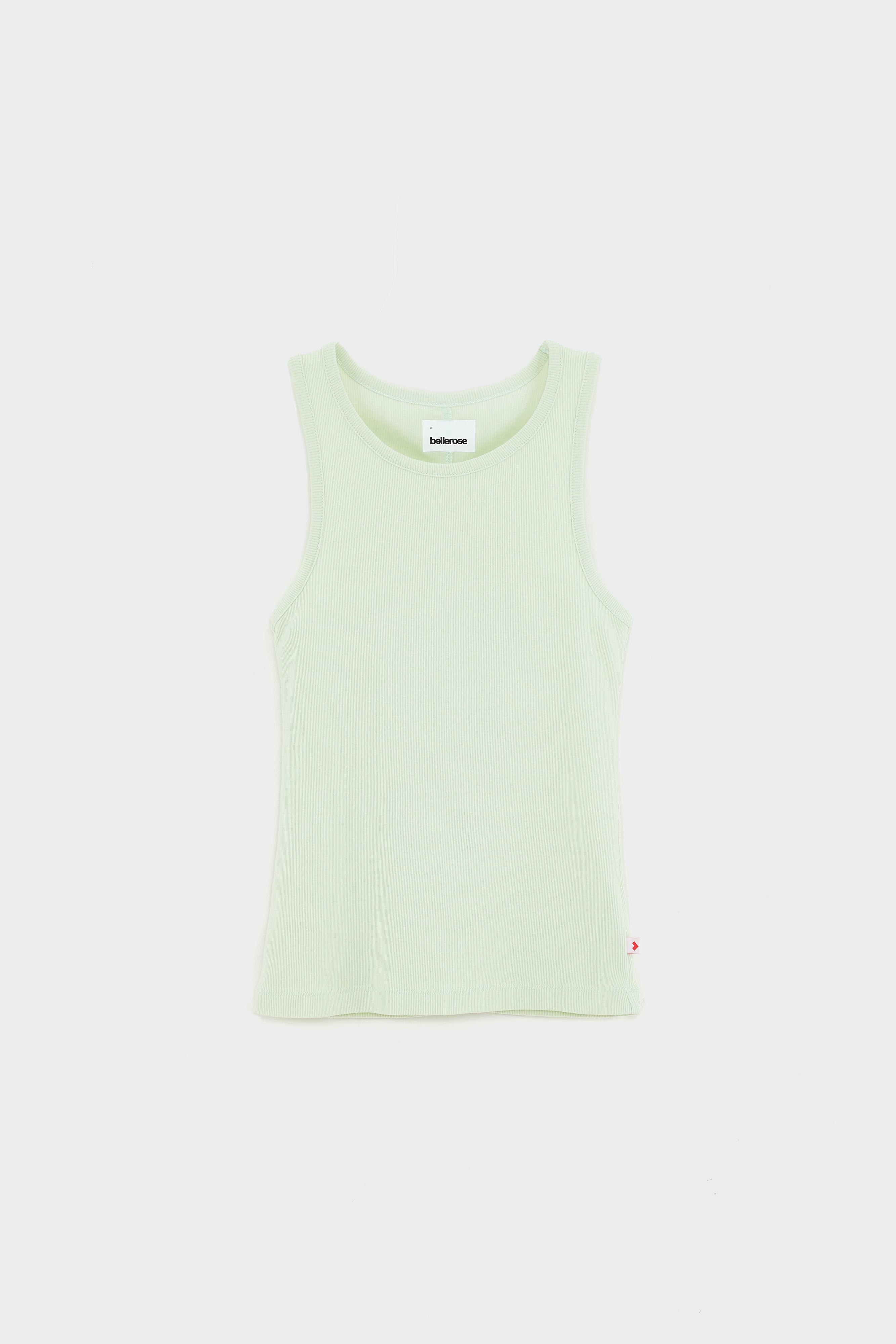 Fammy Slim Tank Top - Lime For Girls | Bellerose