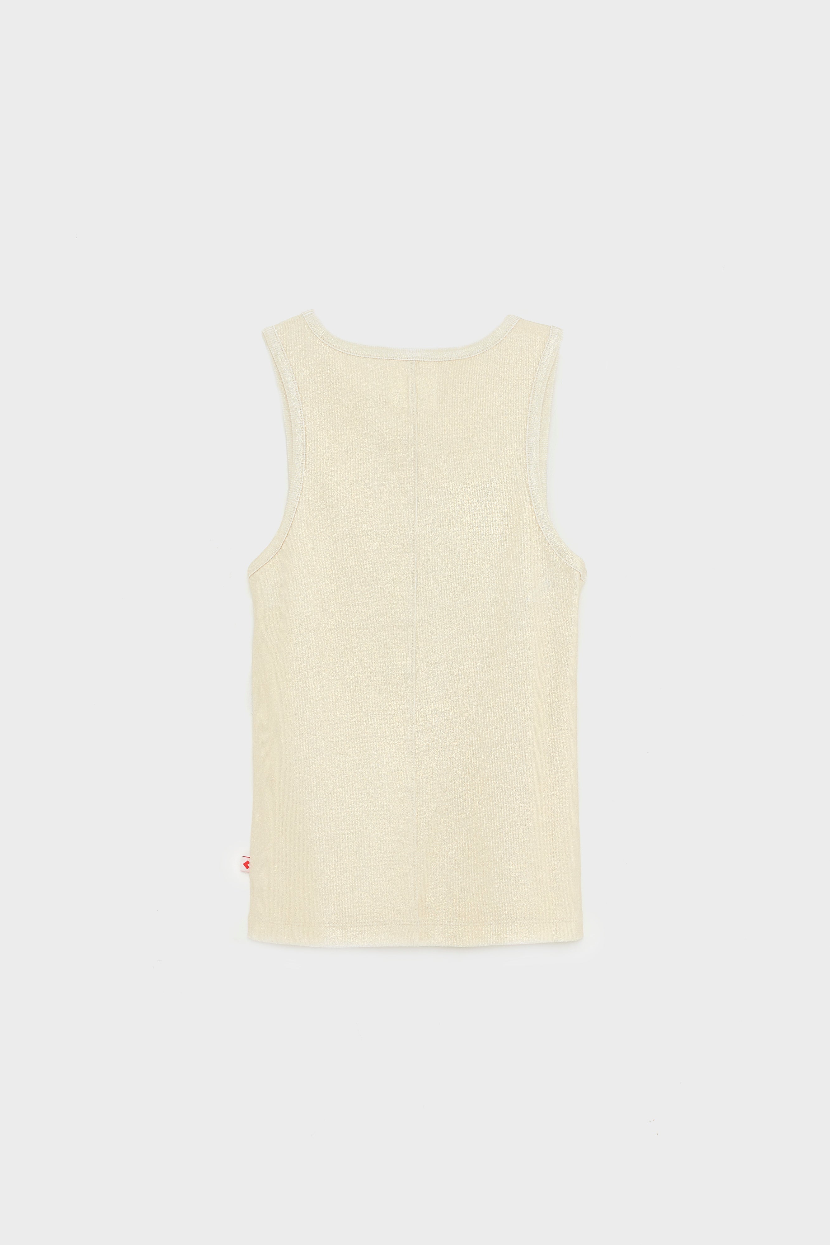Fammy slim tank top (261 / G / GOLD)