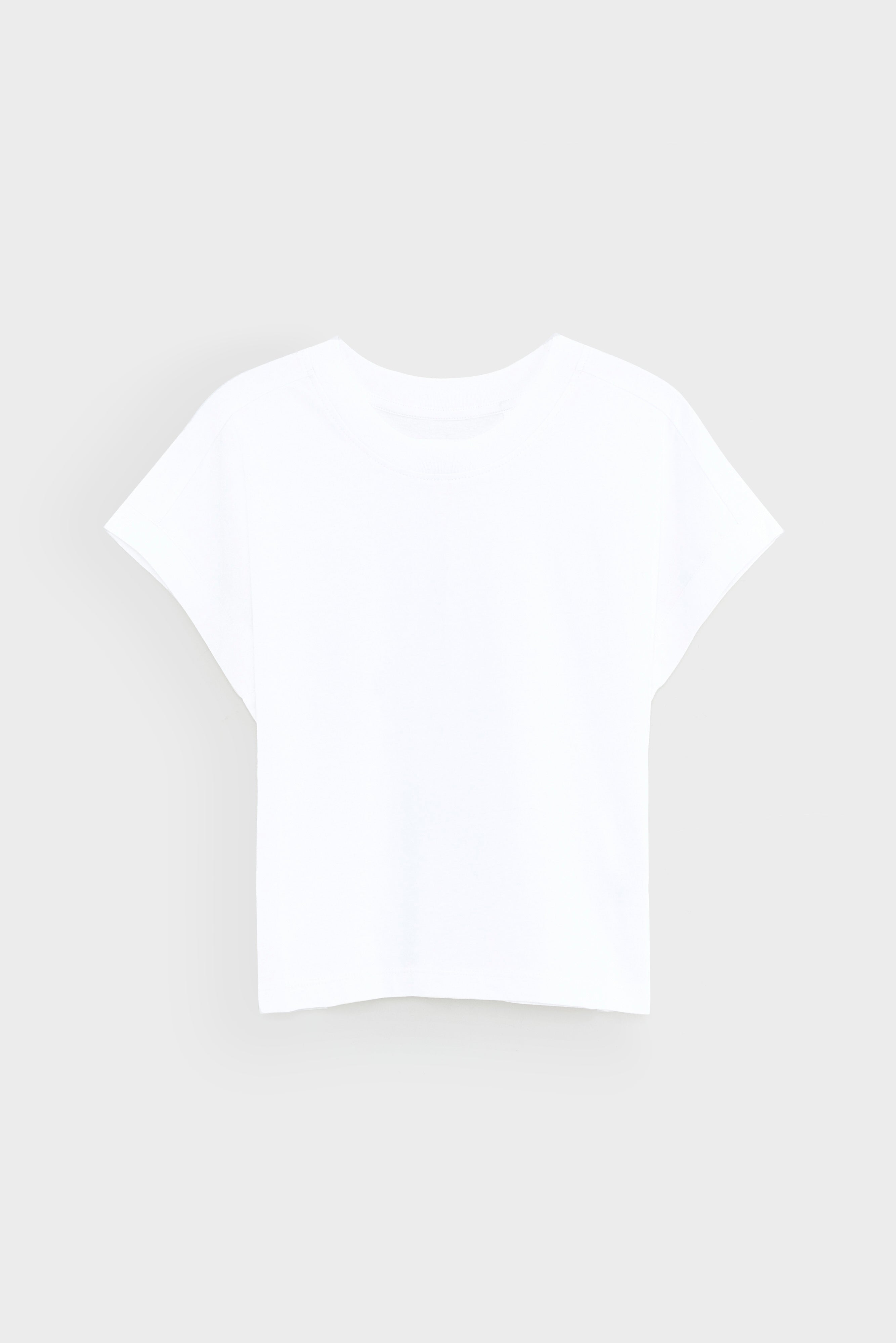T-shirt Court Cindo - White Pour Fille | Bellerose