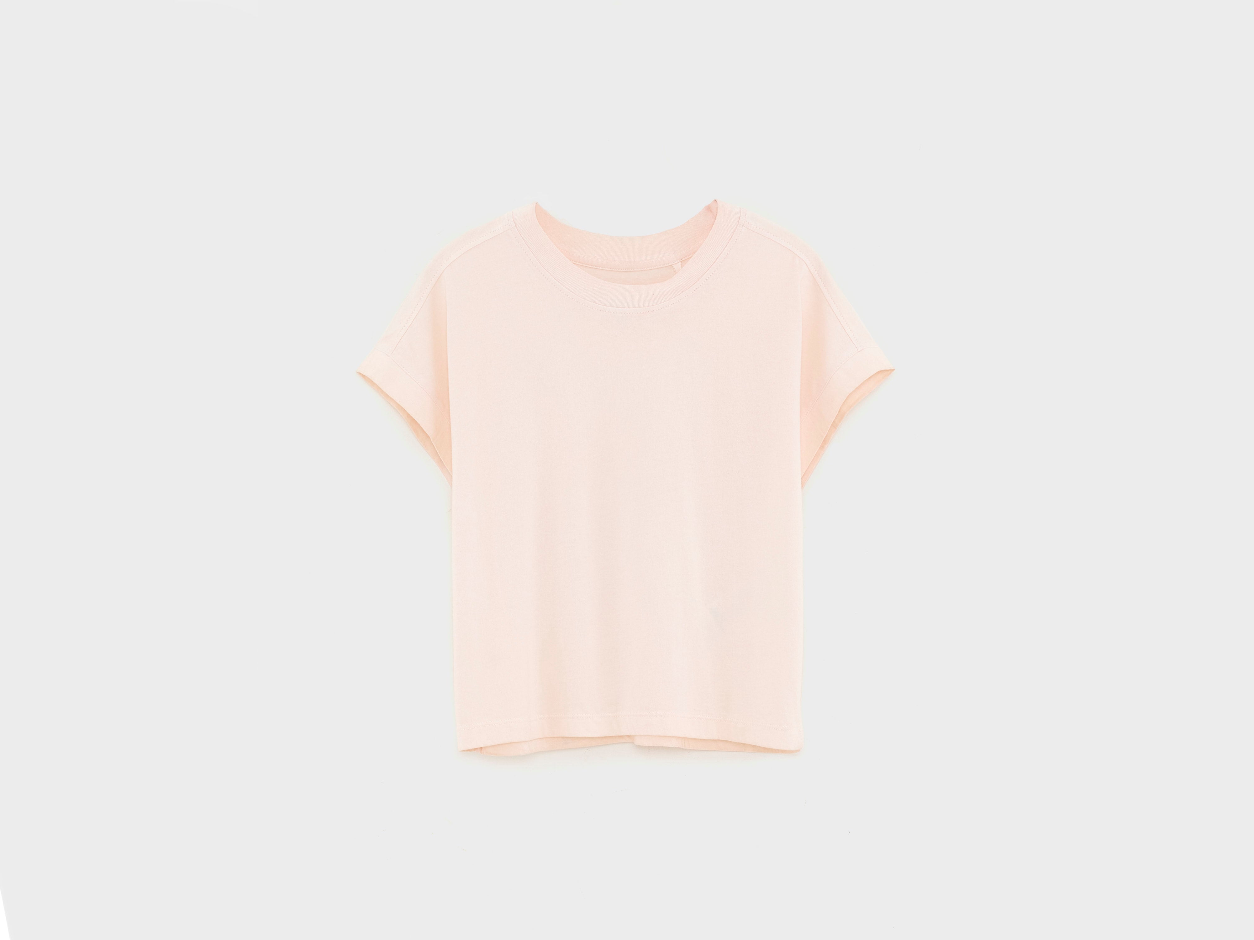 Cindo cropped t-shirt (261 / G / LIGHT ROSE)