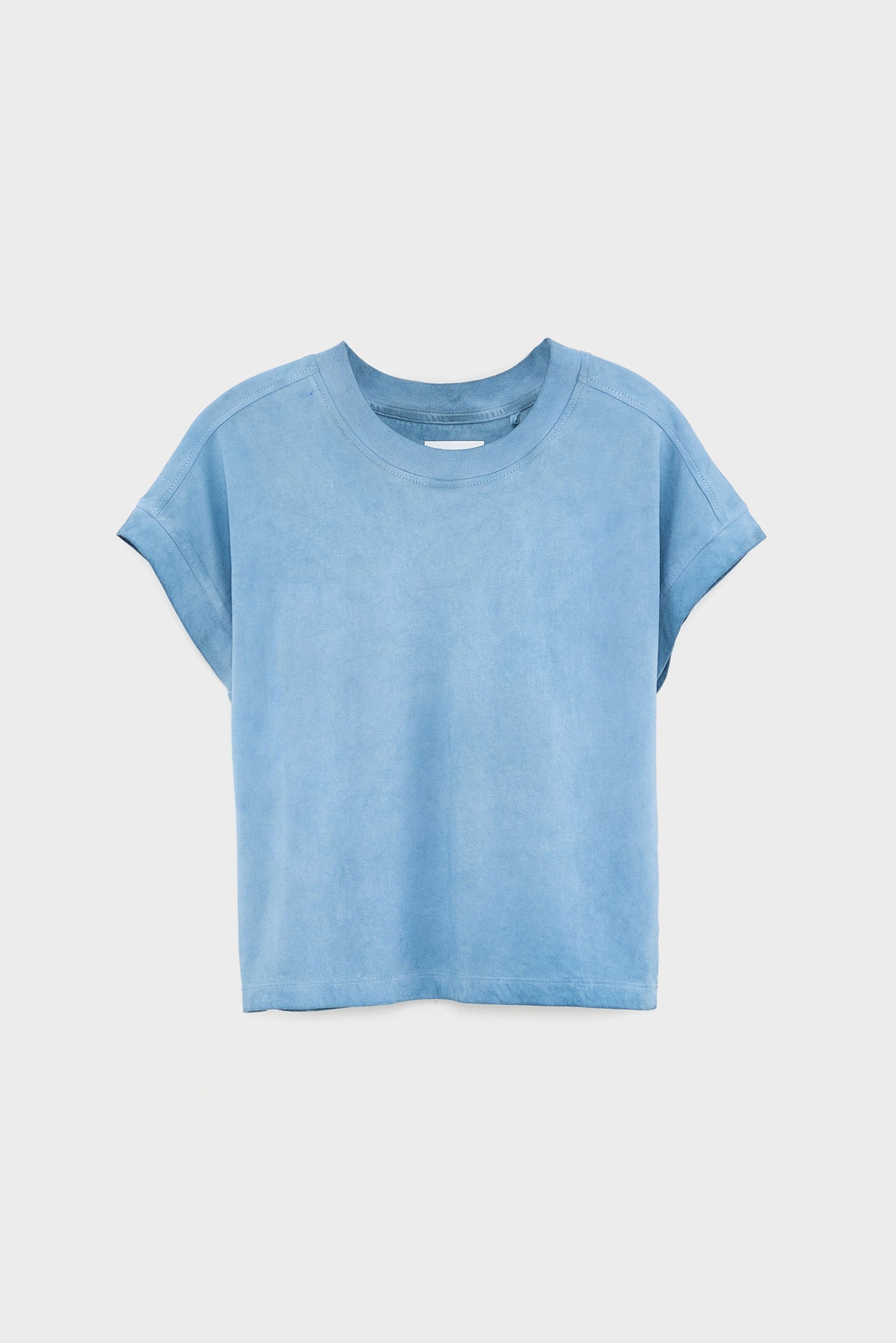 Cindo Cropped T-shirt - Chambray Für Girls | Bellerose