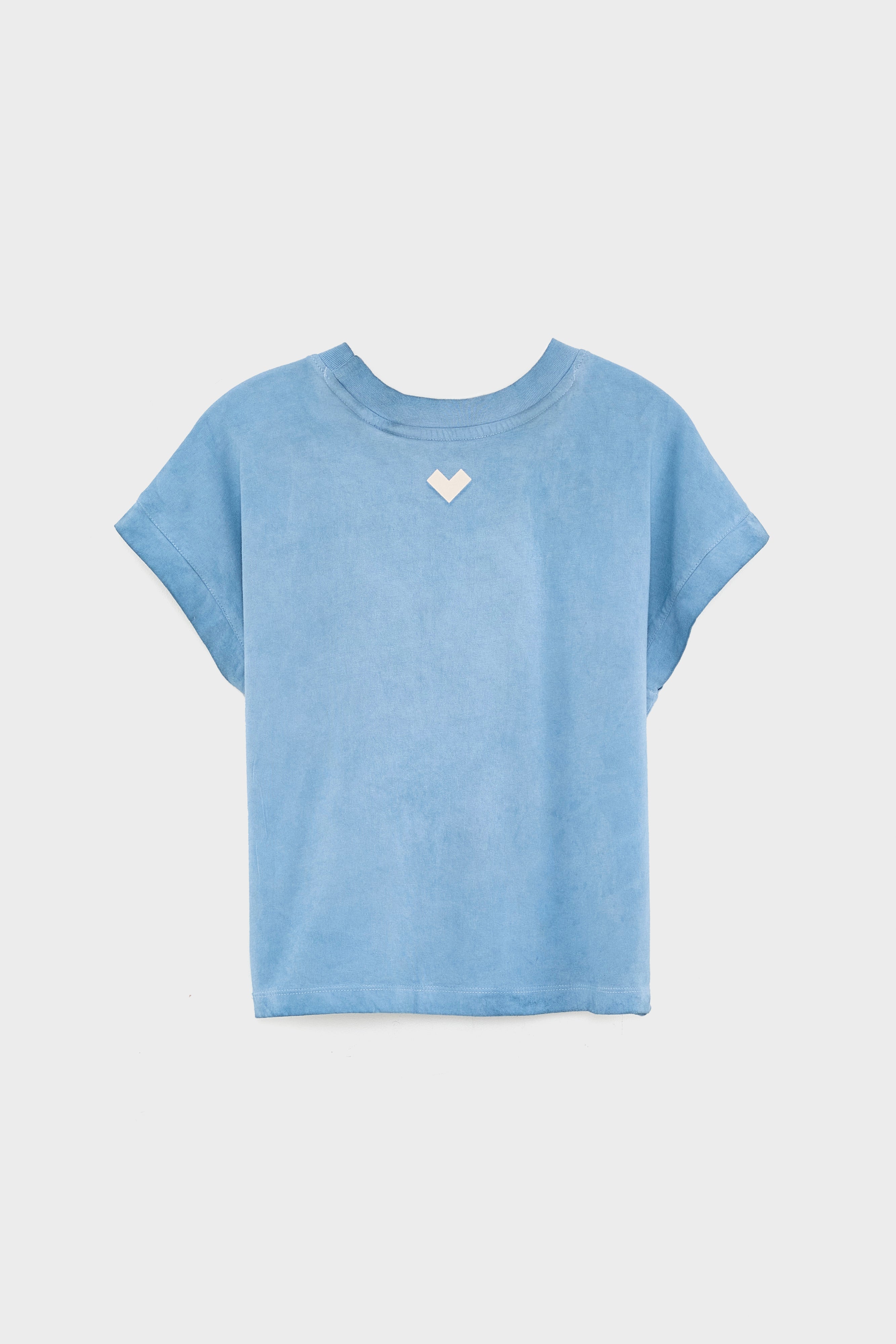 Cindo cropped t-shirt (261 / G / CHAMBRAY)