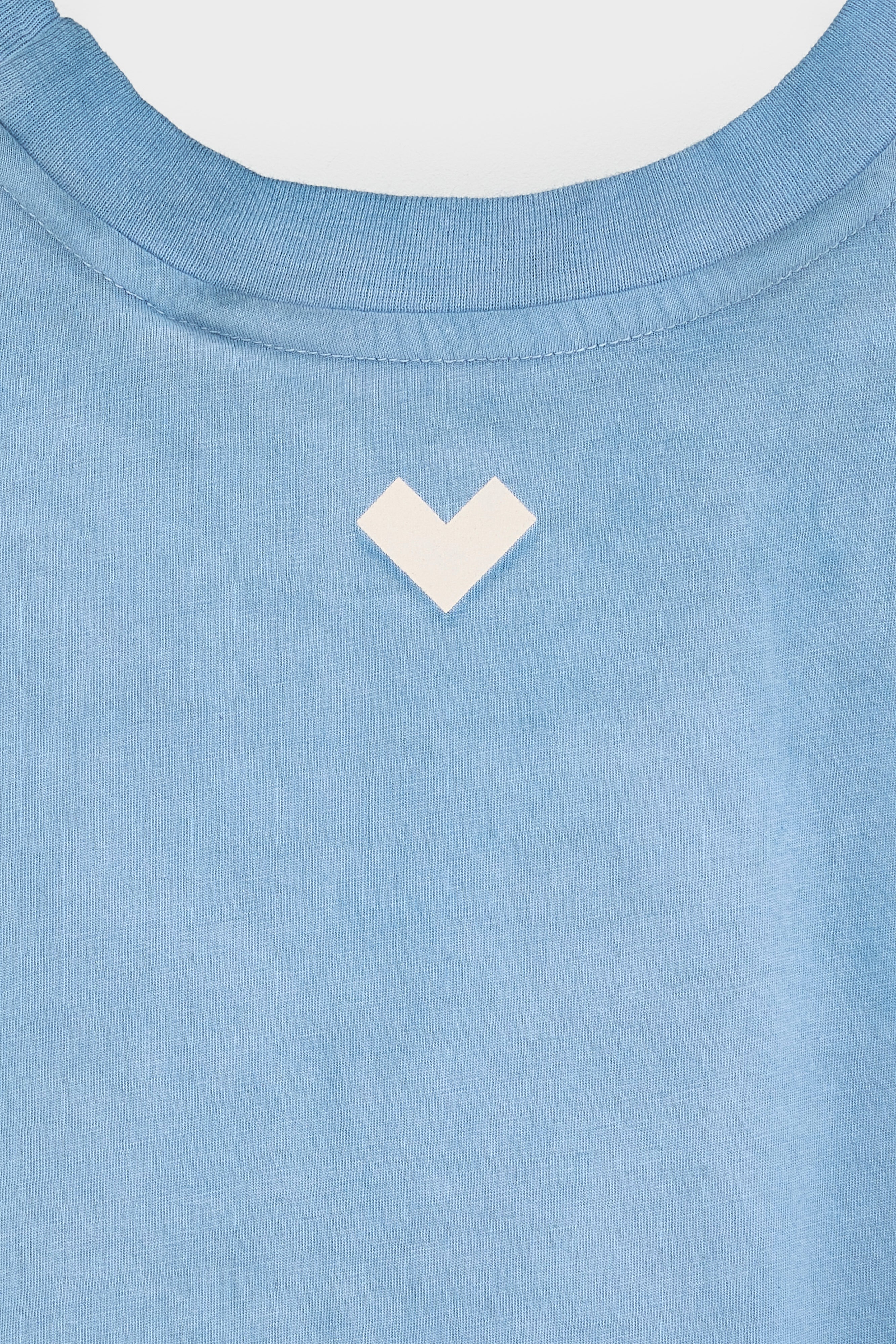 Cindo cropped t-shirt (261 / G / CHAMBRAY)