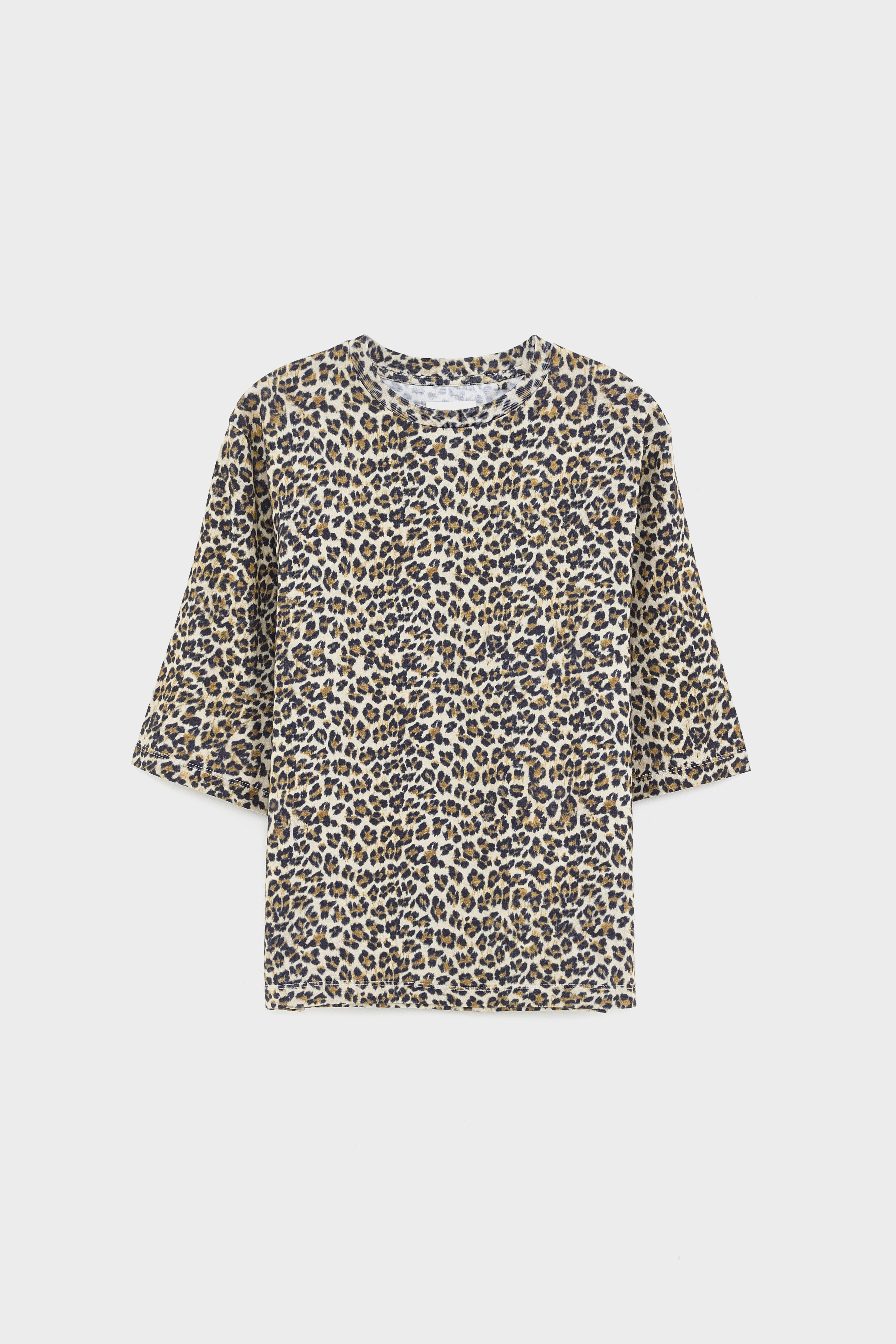 T-shirt Boyfriend Asha - Black / Cream / Mustard Pour Fille | Bellerose
