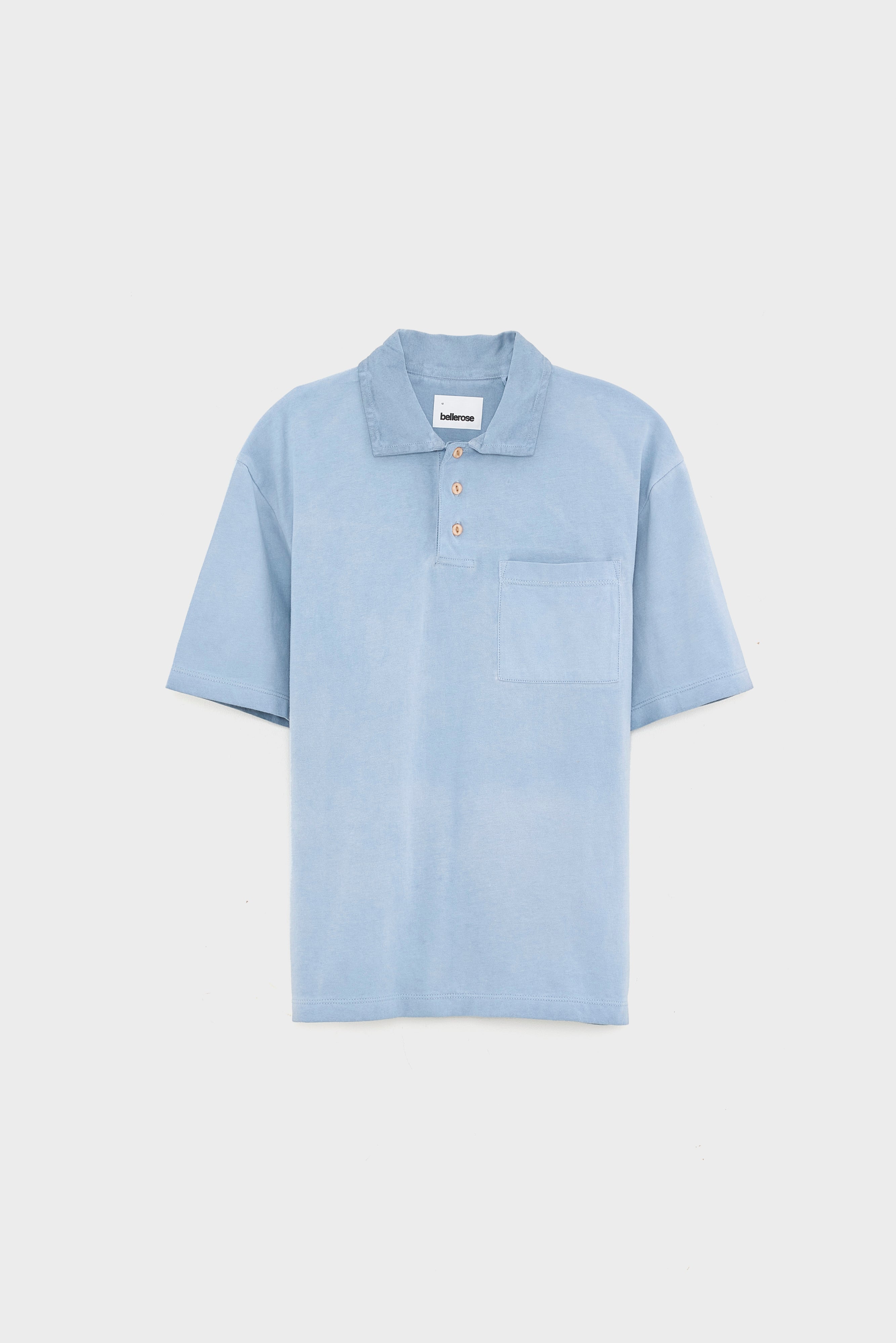 Komiu Classic Polo - Chambray For Boys | Bellerose
